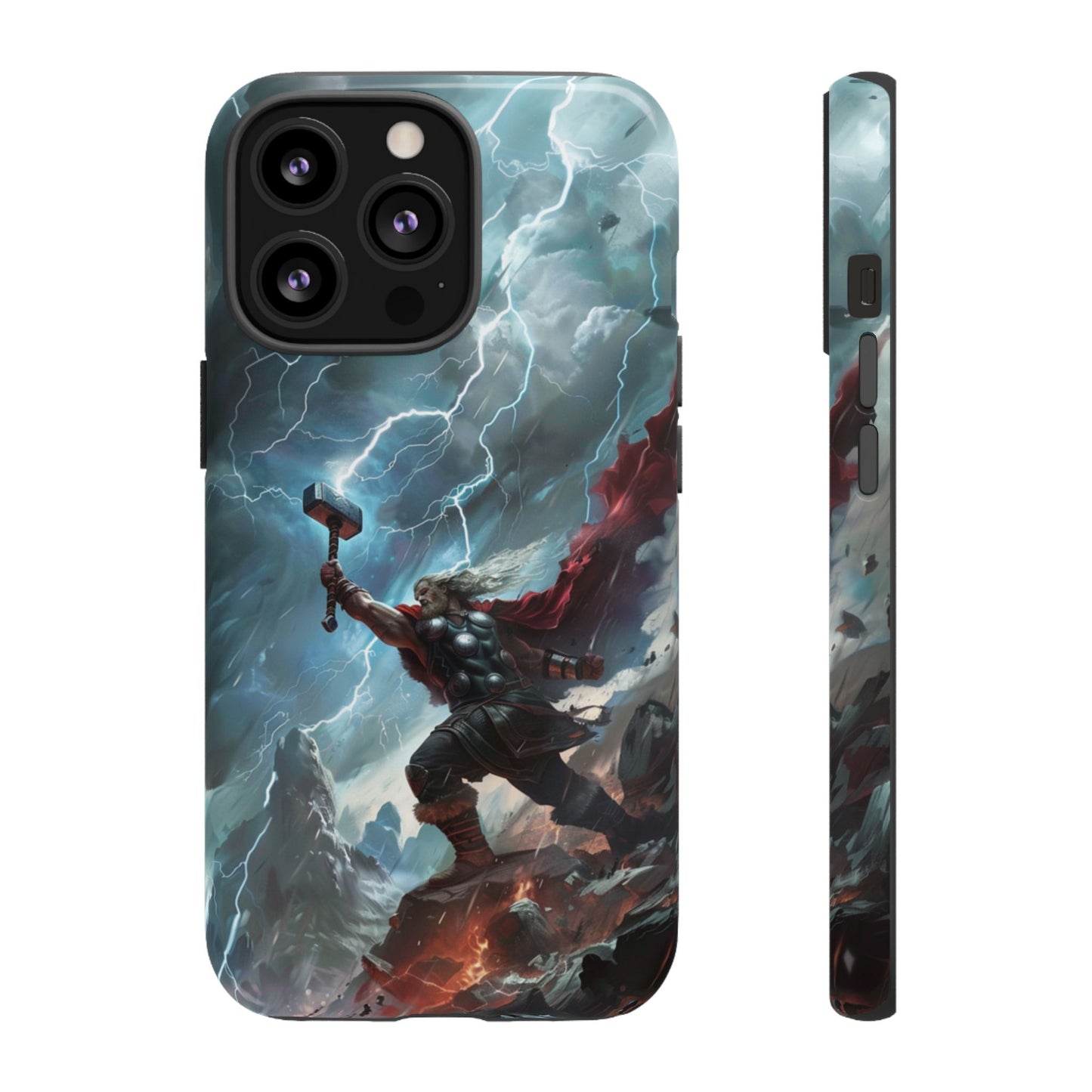 Thor Lightning Storm - Tough iPhone Case
