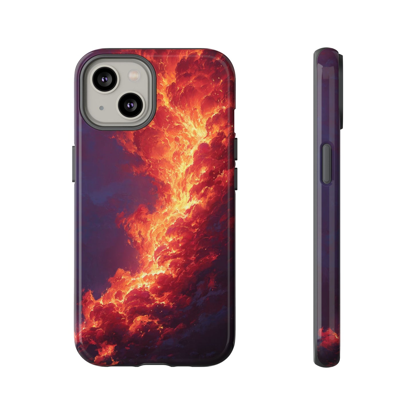 Inferno Sky - Tough iPhone Case