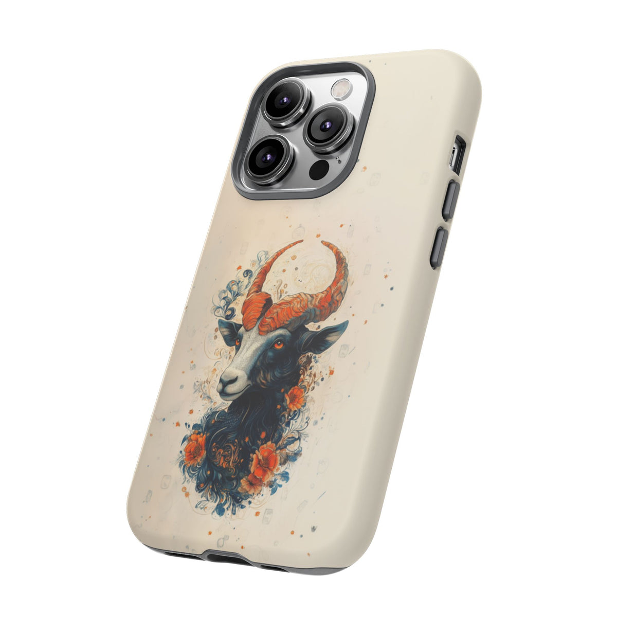 Capricorn Celestial Goat - Tough iPhone Case