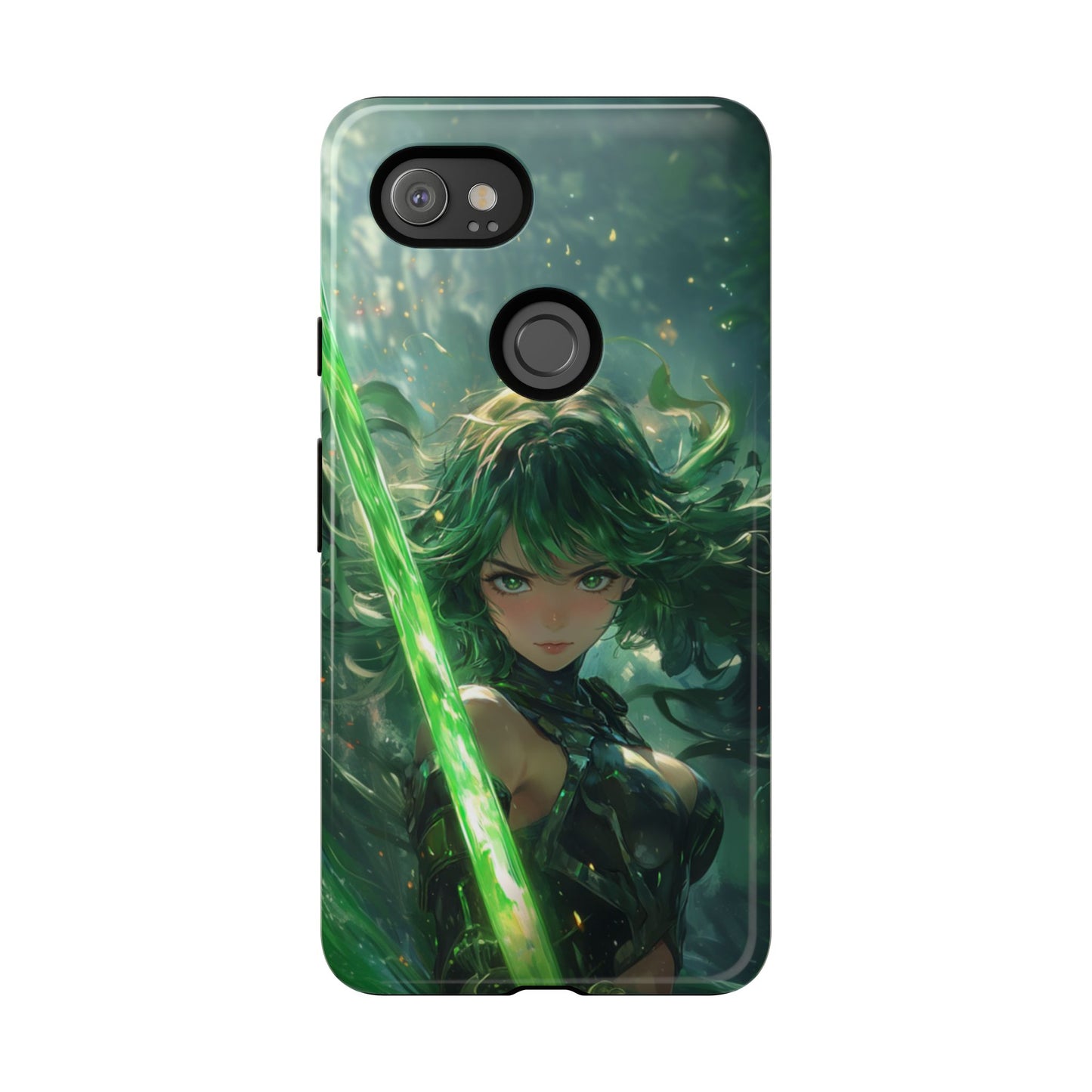 Emerald Blade Warrior – Tough Google Pixel Case
