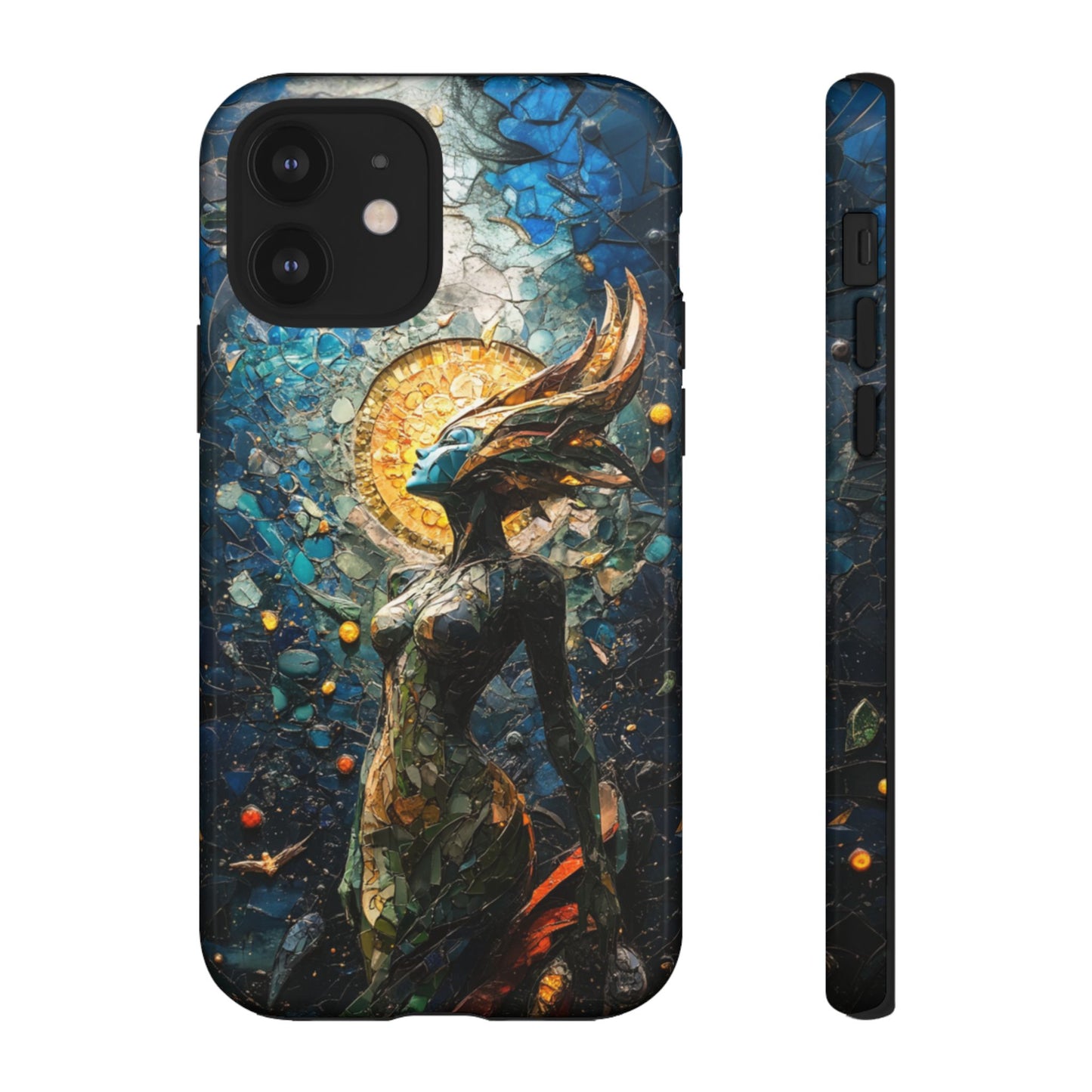 Ethereal Mosaic Goddess Phone Case - iPhone, Google Pixel, Samsung Galaxy