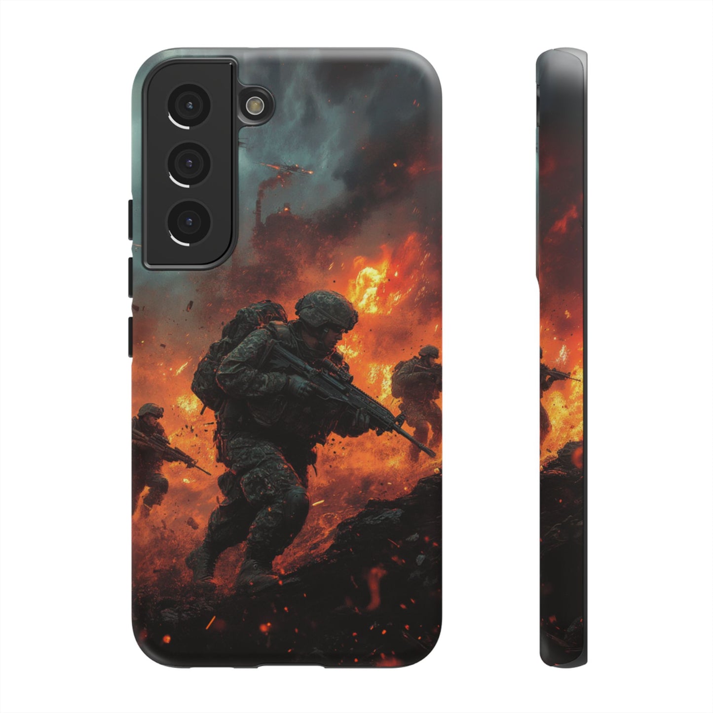 Epic Battlefield Soldier Phone Case - iPhone, Google Pixel, Samsung Galaxy