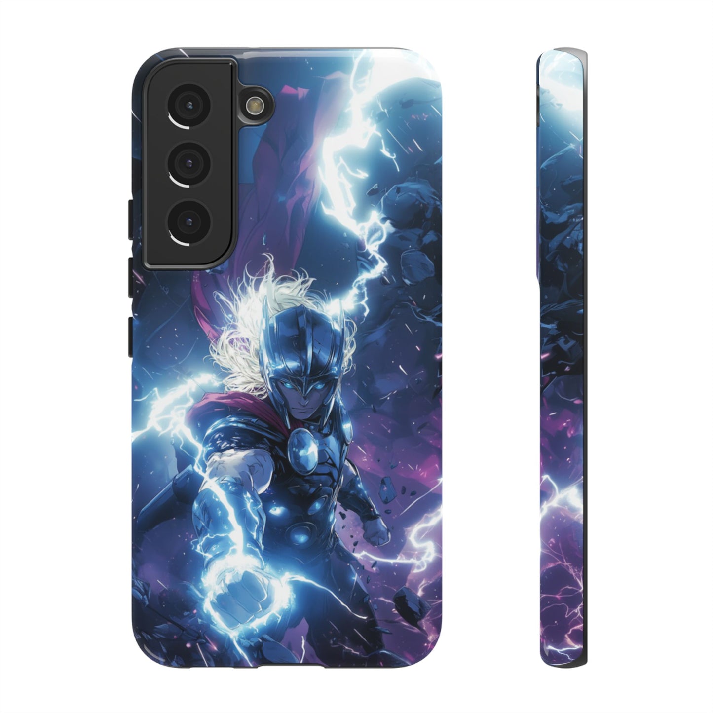 Lightning Fury: Thor Anime Action Phone Case - iPhone, Google Pixel, Samsung