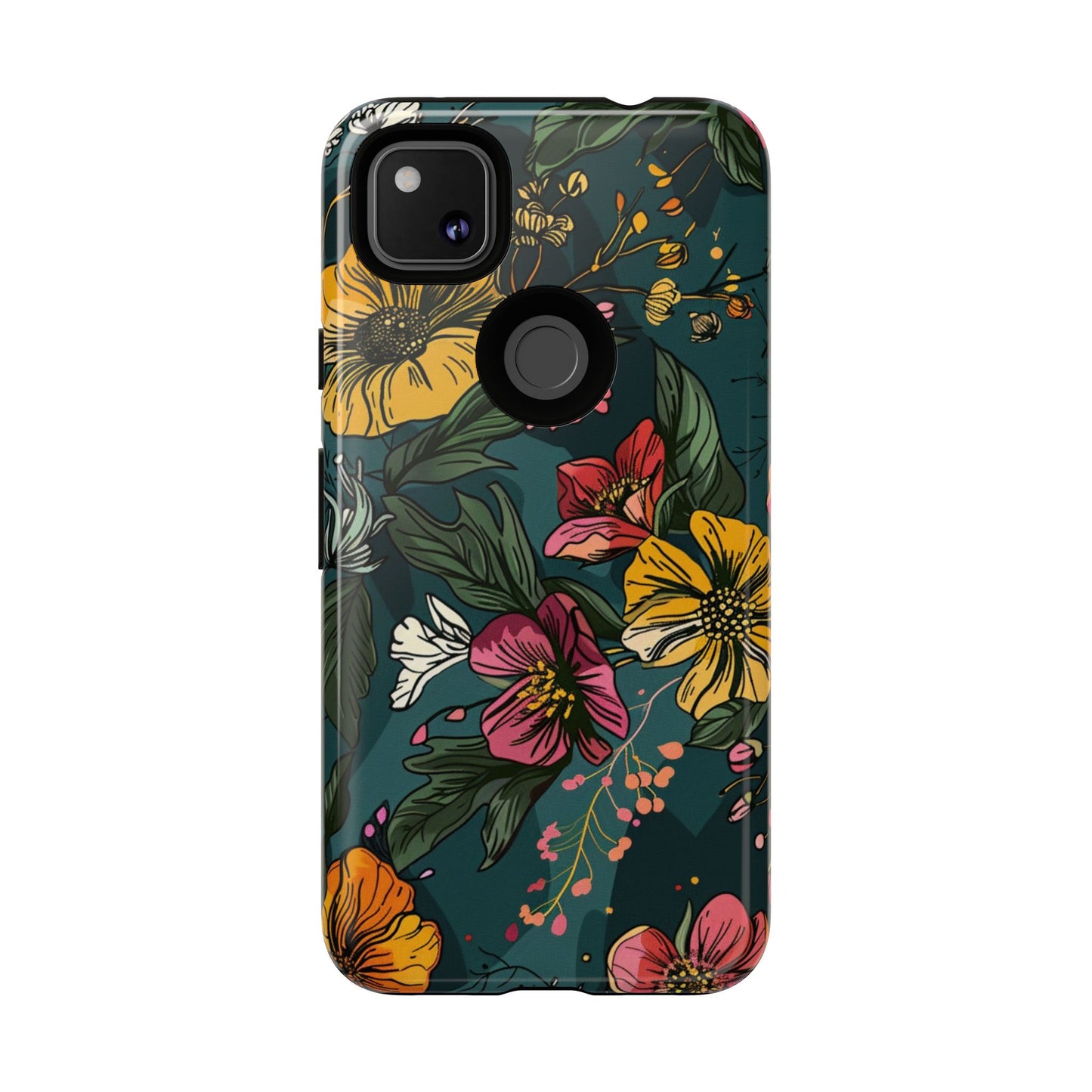 Vintage Floral Bloom – Tough Google Pixel Case