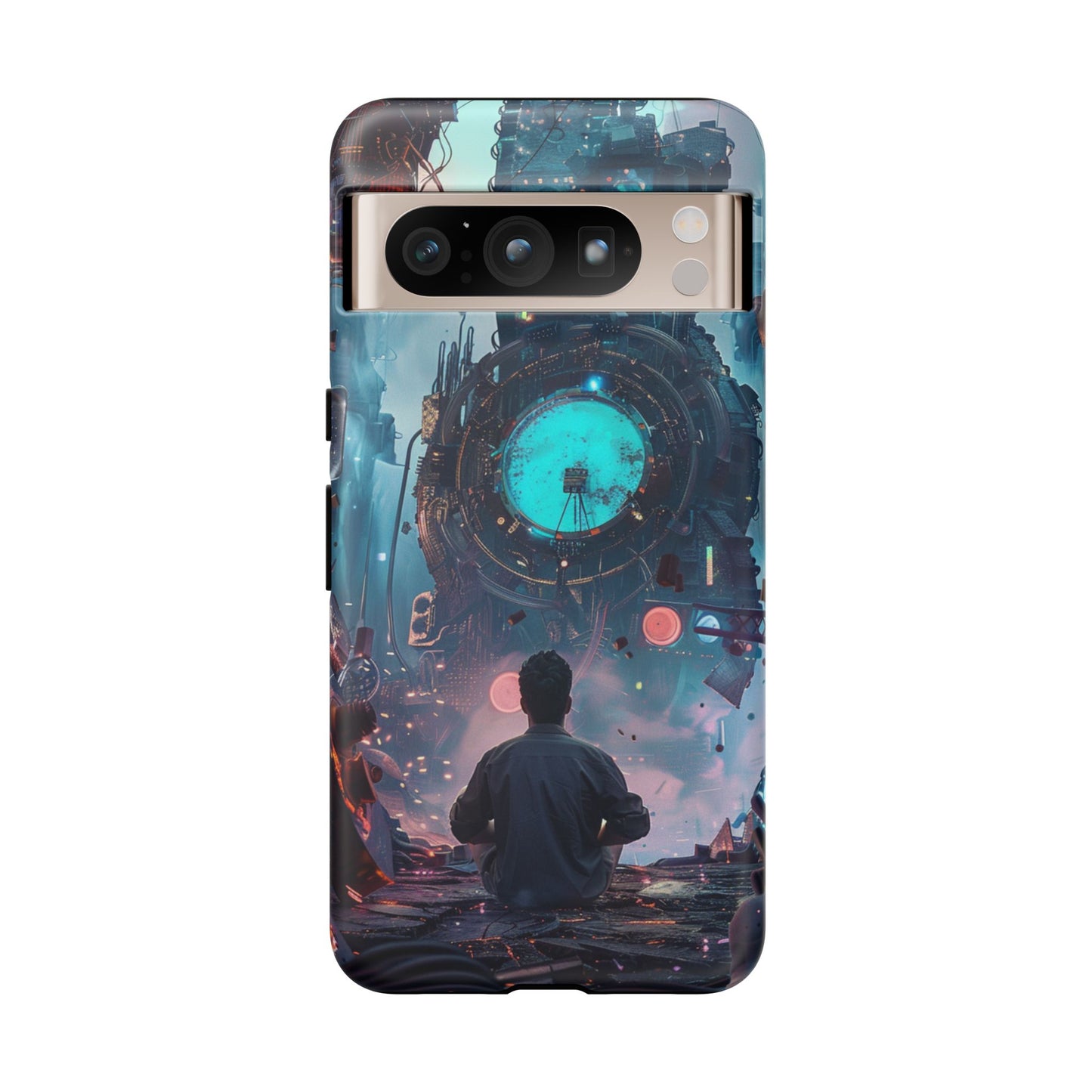 Time-Traveling Musician Phone Case - iPhone, Google Pixel, Samsung Galaxy