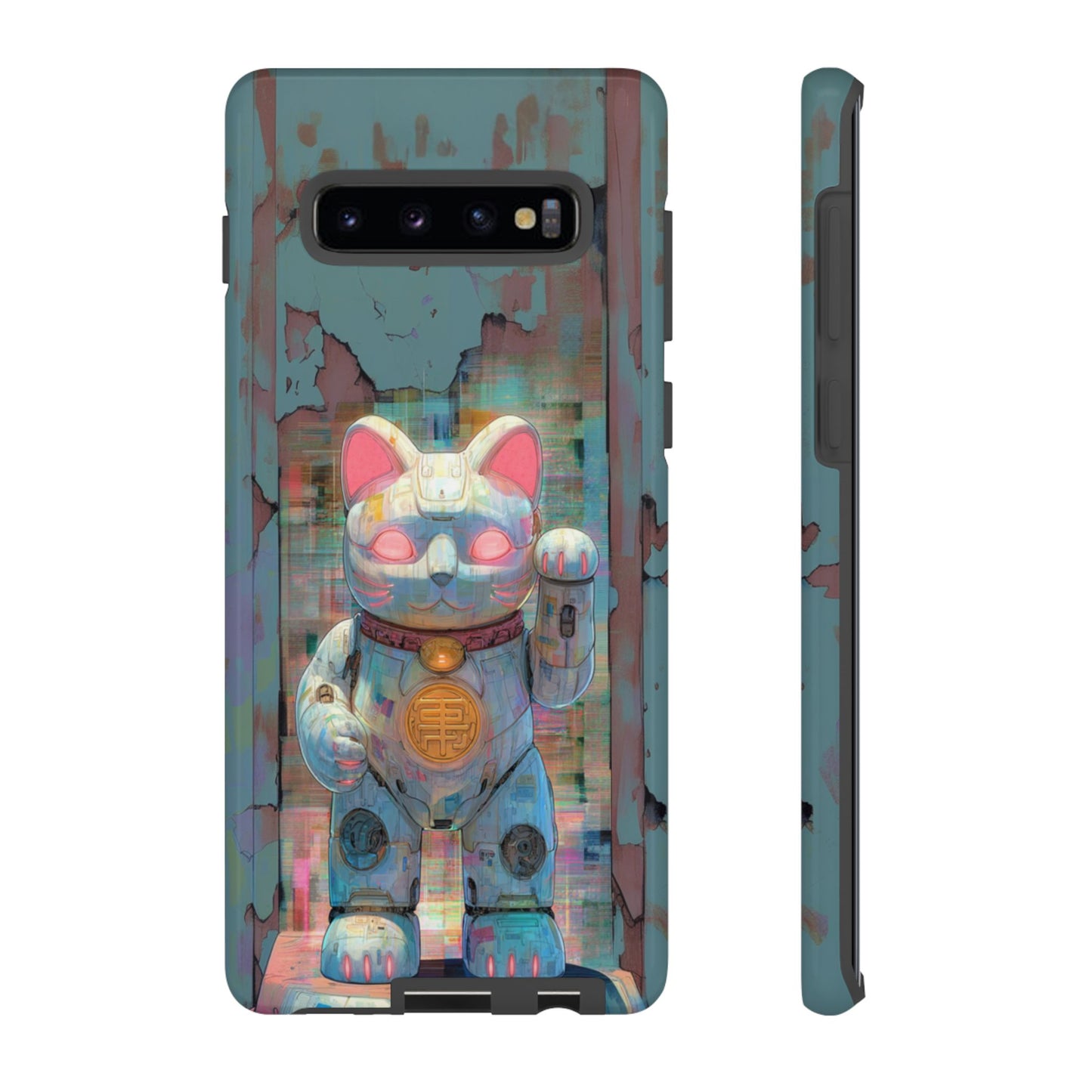 Cyber Lucky Cat - Tough Samsung Galaxy Case
