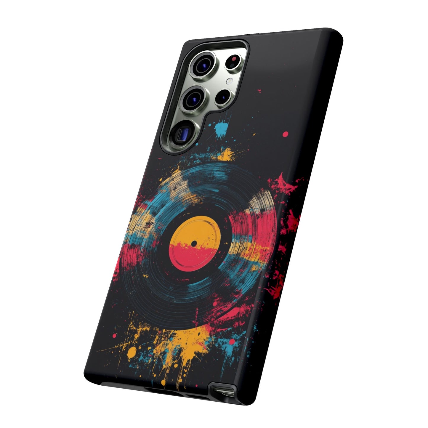 Vibrant Vinyl Record Phone Case - iPhone, Google Pixel, Samsung Galaxy