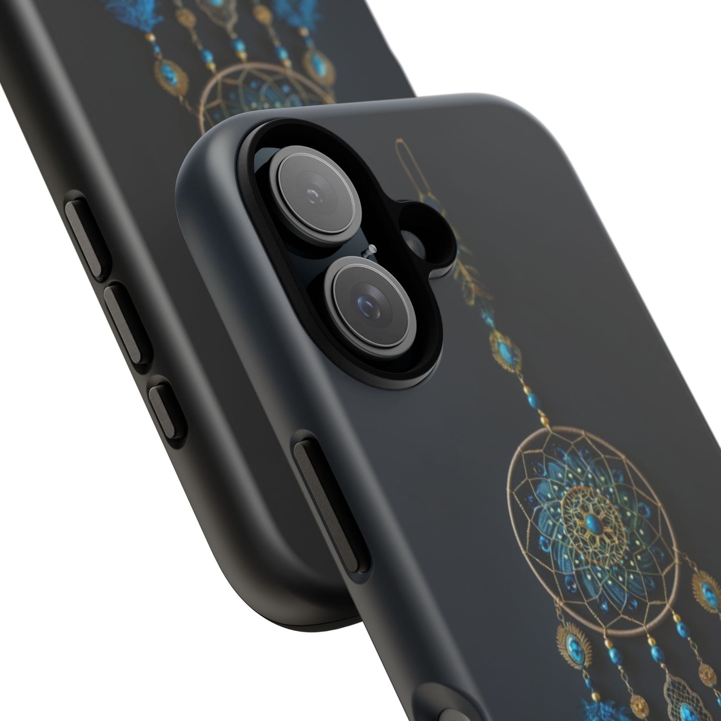 Peacock Feather Dreamcatcher - Tough iPhone Case