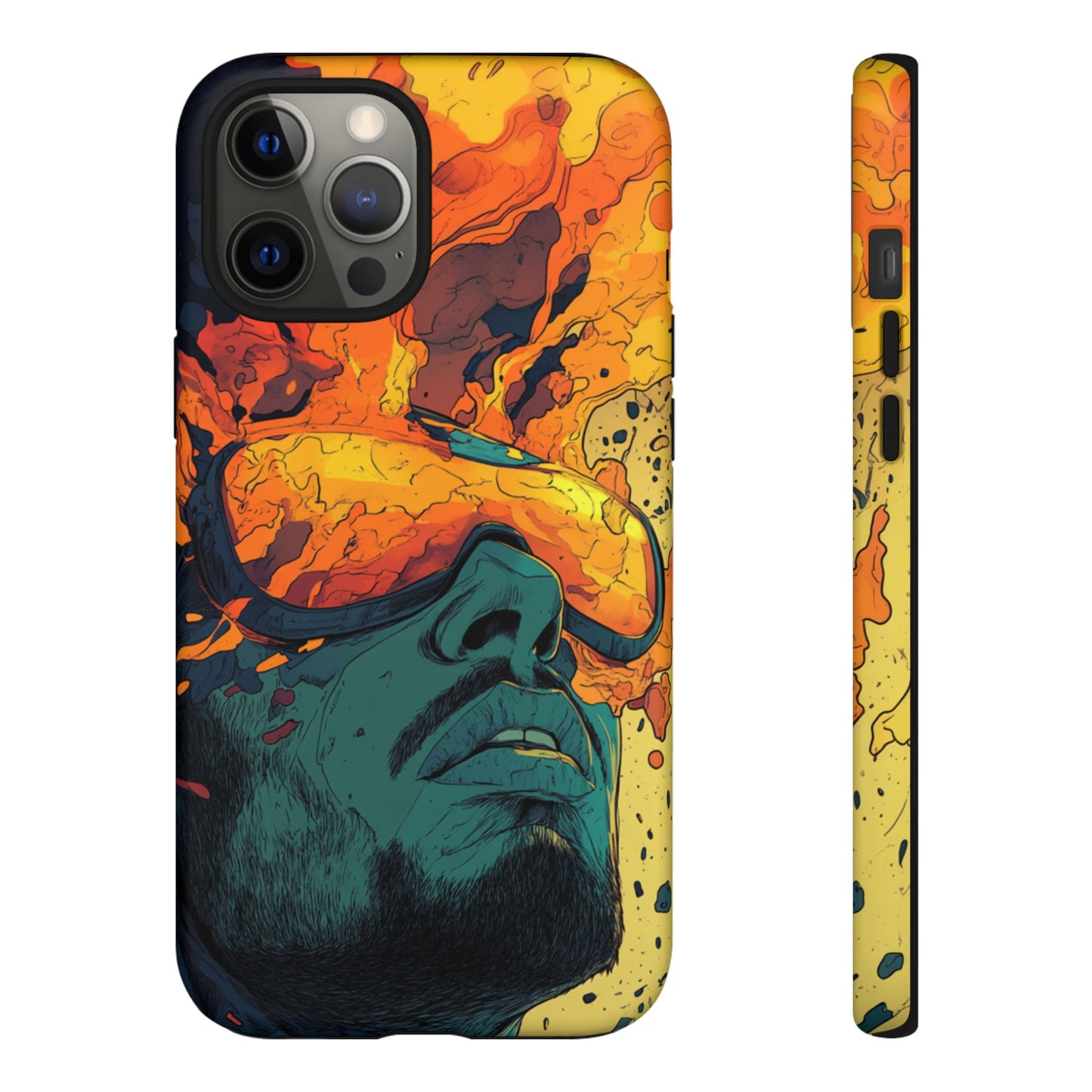 Flame Vision Phone Case - iPhone, Google Pixel, Samsung Galaxy