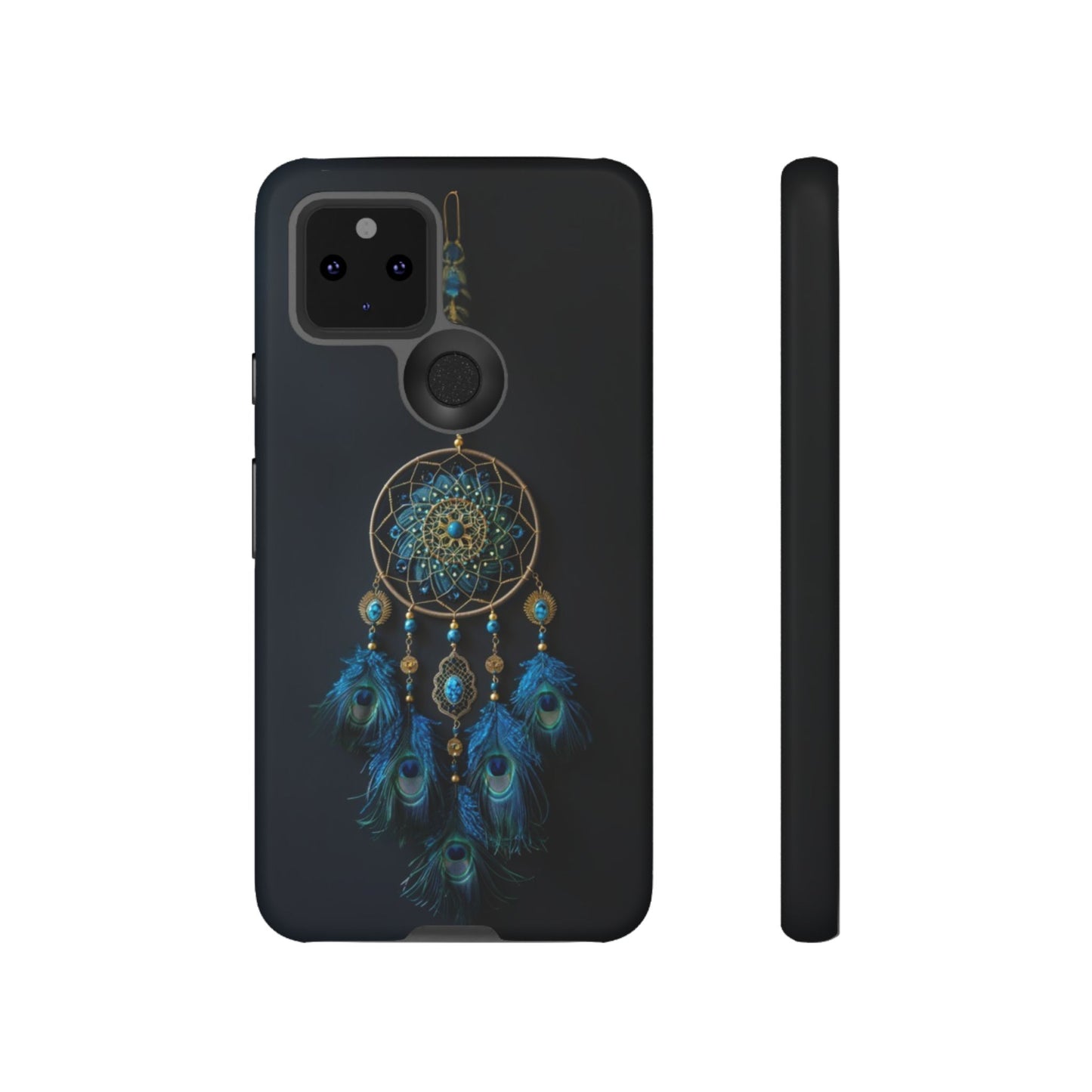 Peacock Feather Dreamcatcher - Tough Google Pixel Case