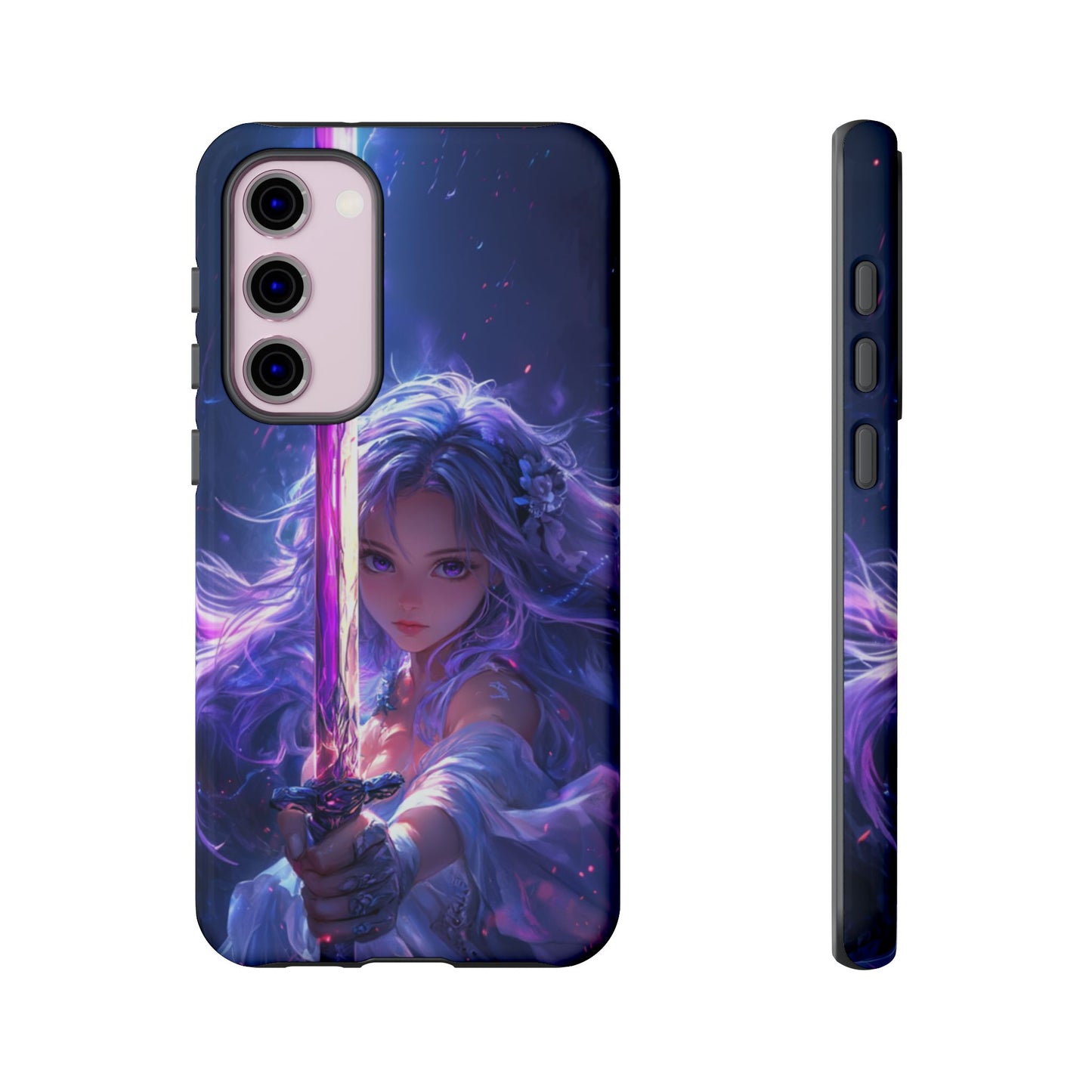 Violet Blade Warrior – Tough Samsung Galaxy Case