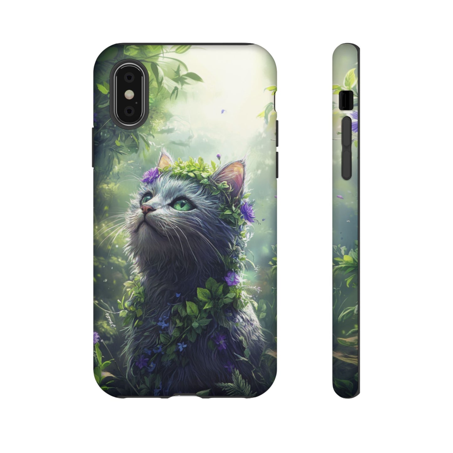 Nature’s Guardian Cat Phone Case – iPhone, Google Pixel, Samsung Galaxy