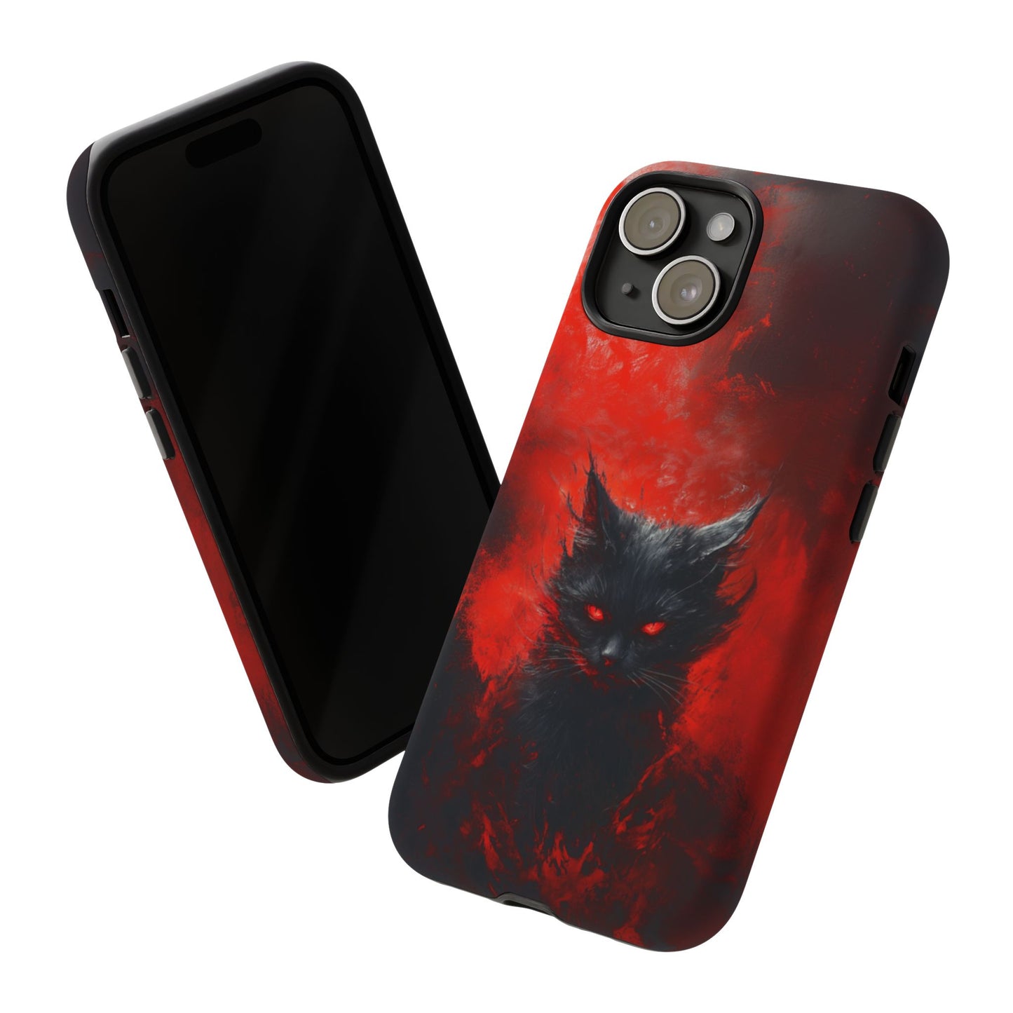 Infernal Cat Phone Case - iPhone, Google Pixel, Samsung Galaxy