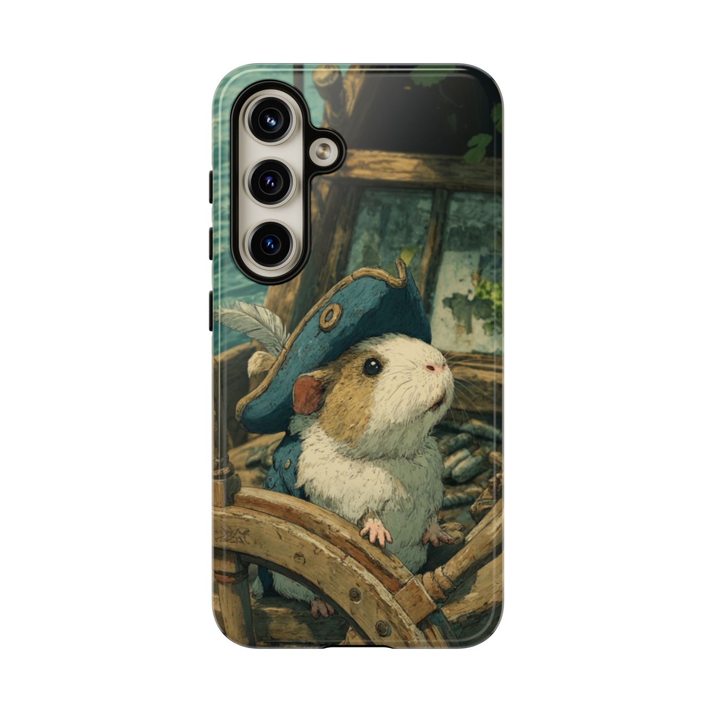 Pirate Captain Guinea Pig - Tough Samsung Galaxy Case