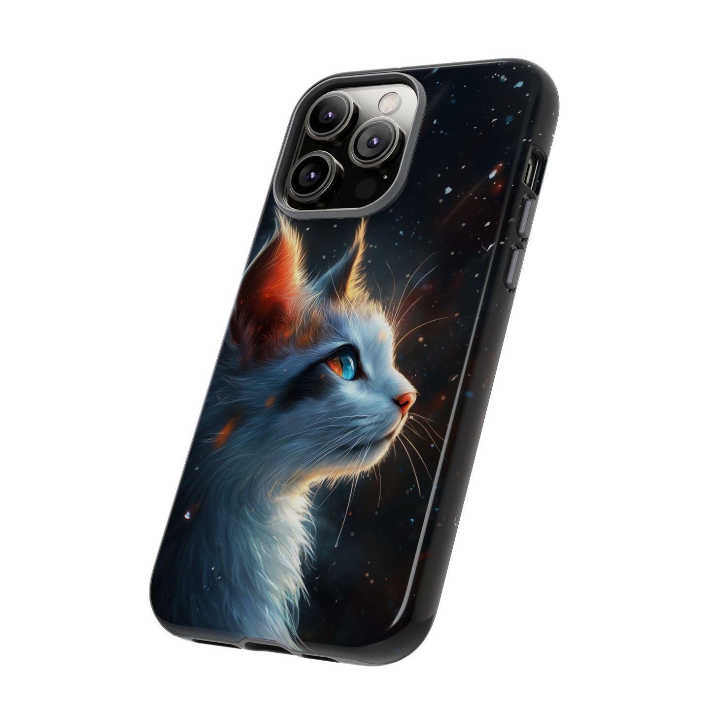 Enchanting Winter Cat Phone Case - iPhone, Google Pixel, Samsung Galaxy