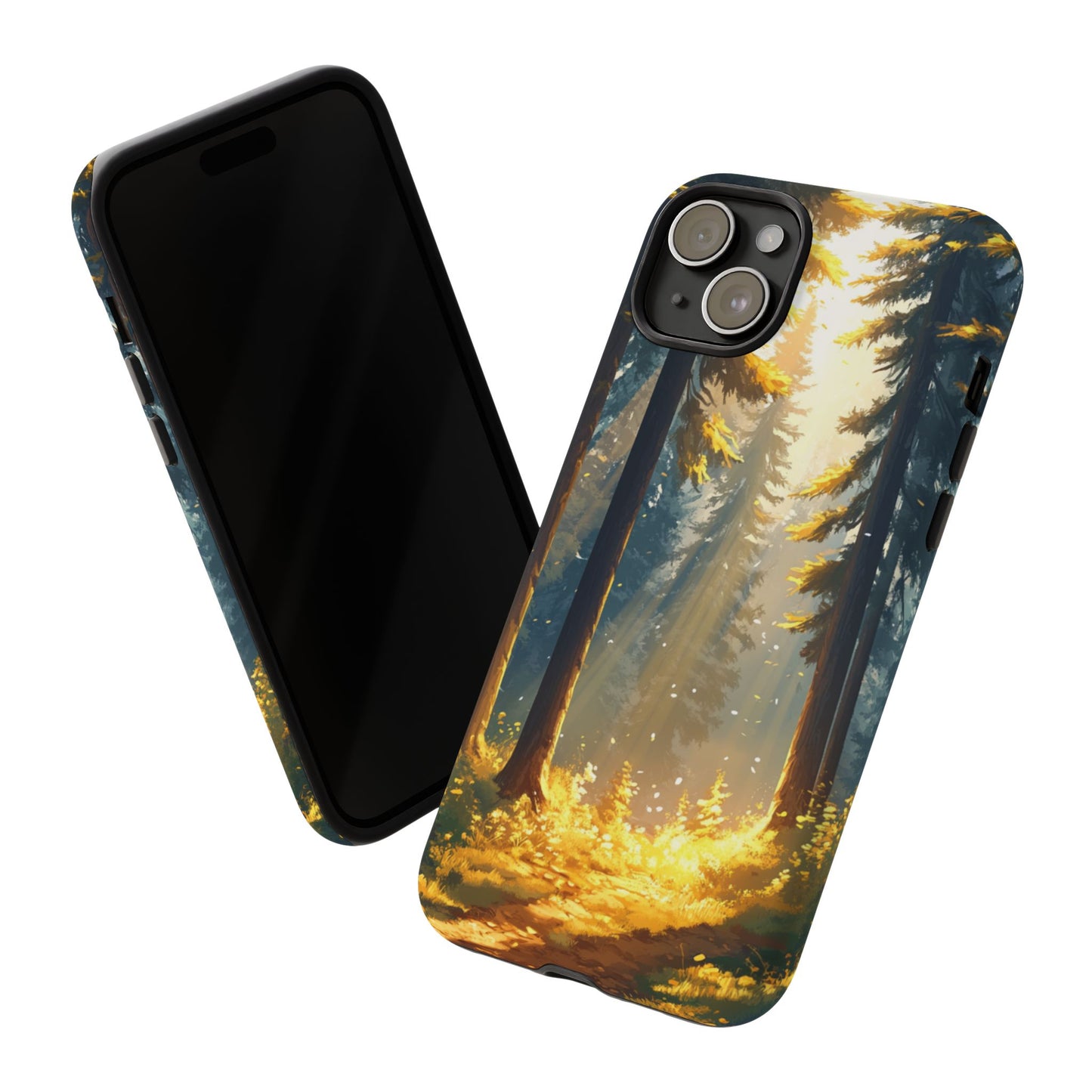 Golden Forest Serenity Phone Case - iPhone, Google Pixel, Samsung Galaxy