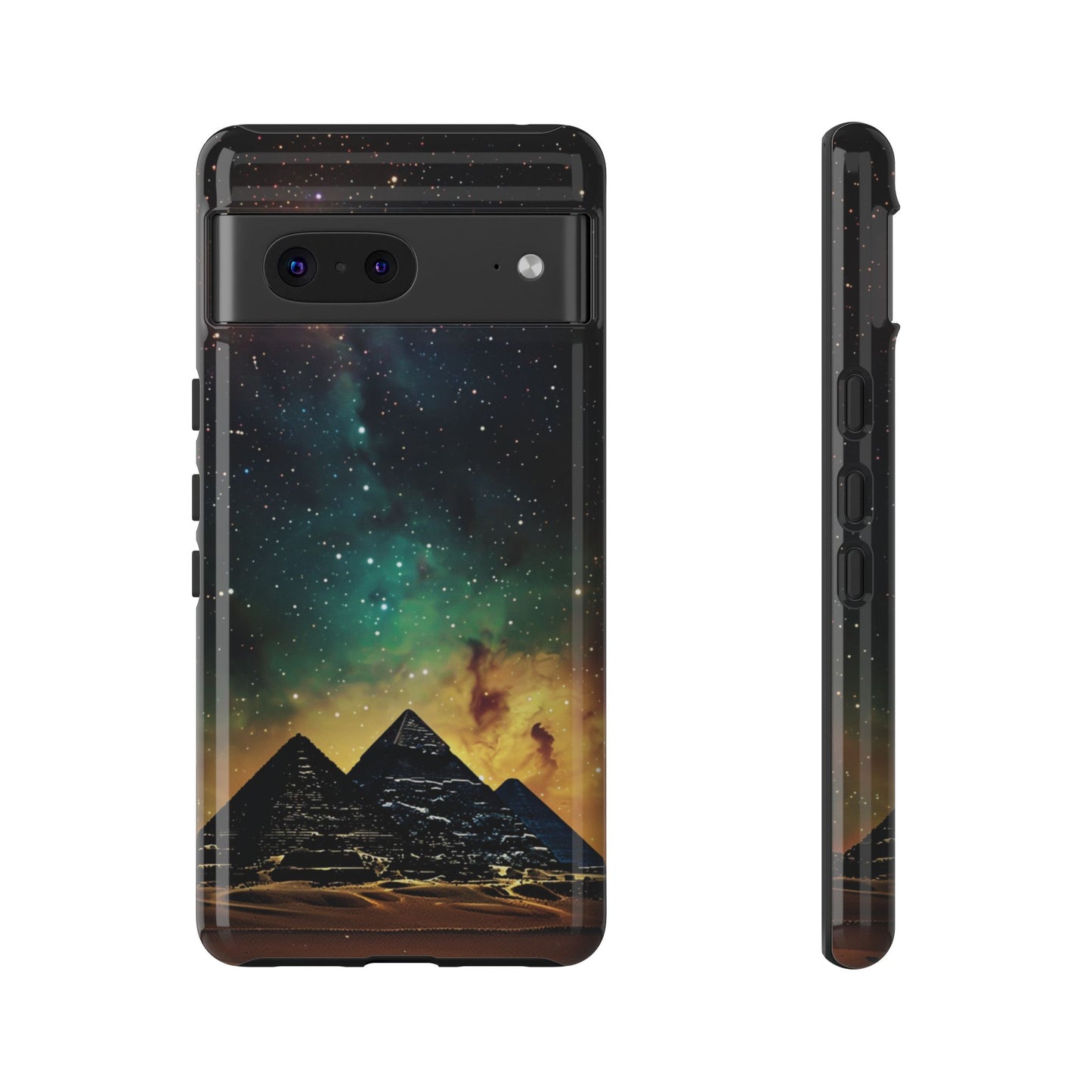 Pyramids Under the Stars Phone Case – iPhone, Google Pixel, Samsung Galaxy