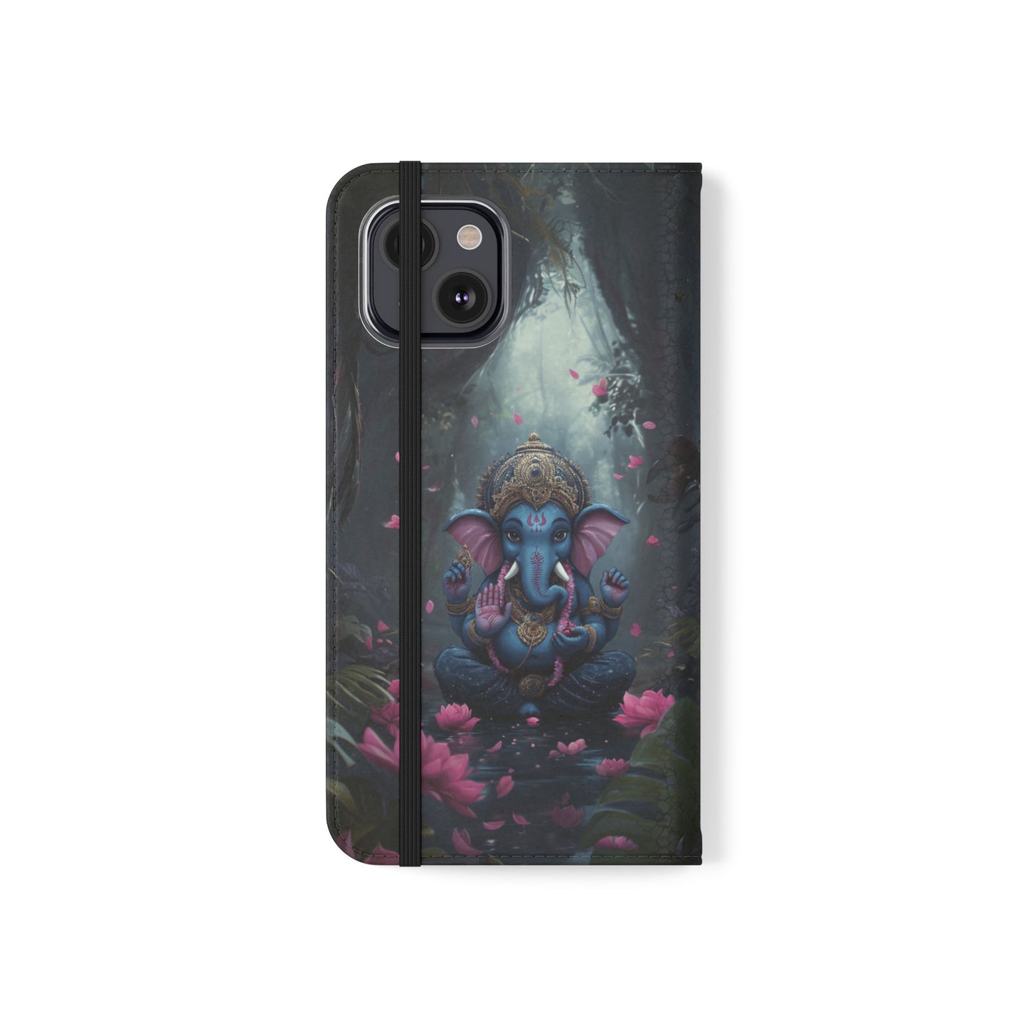Ganesha Lotus - Wallet Flip Case