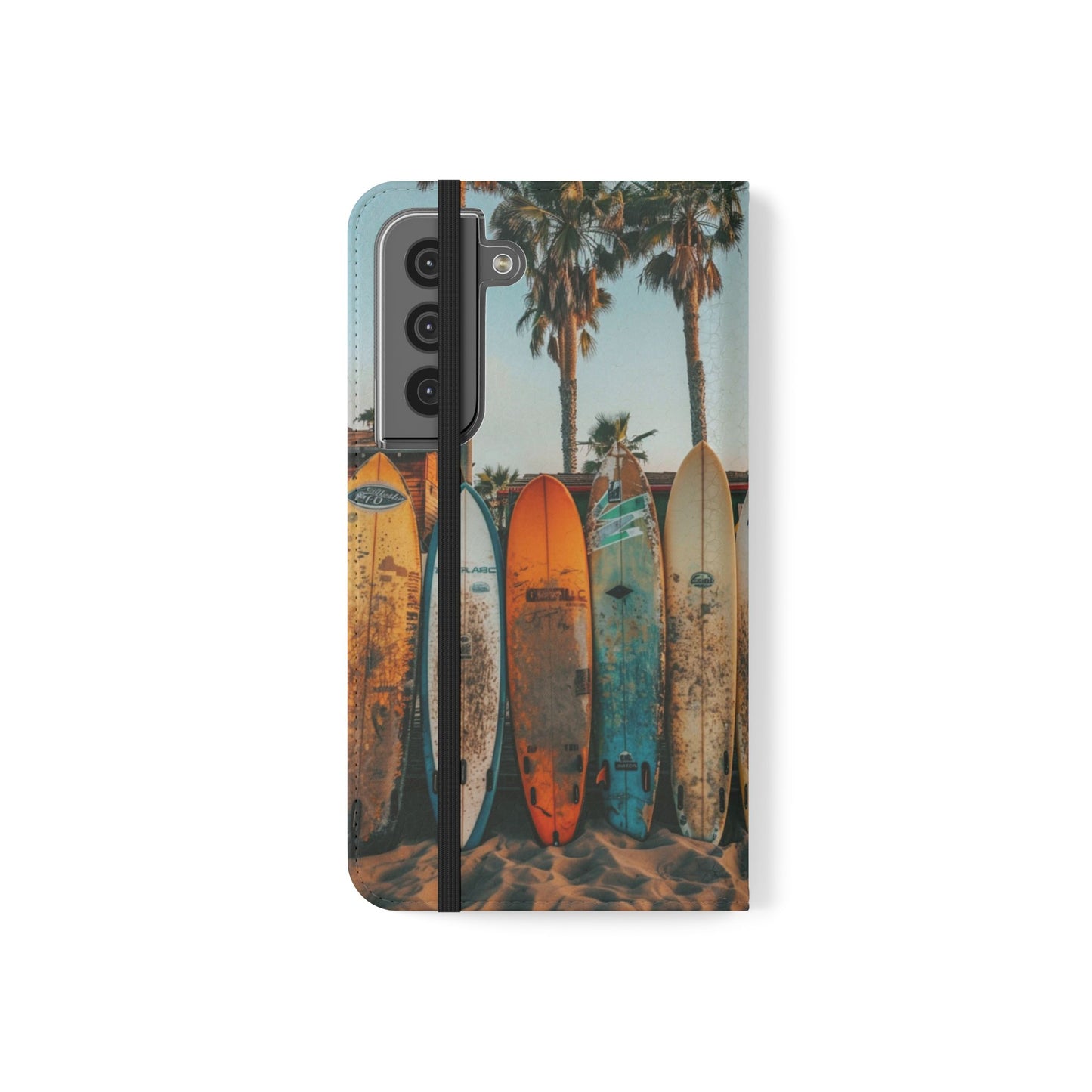 Beach Surfboards - Wallet Flip Case