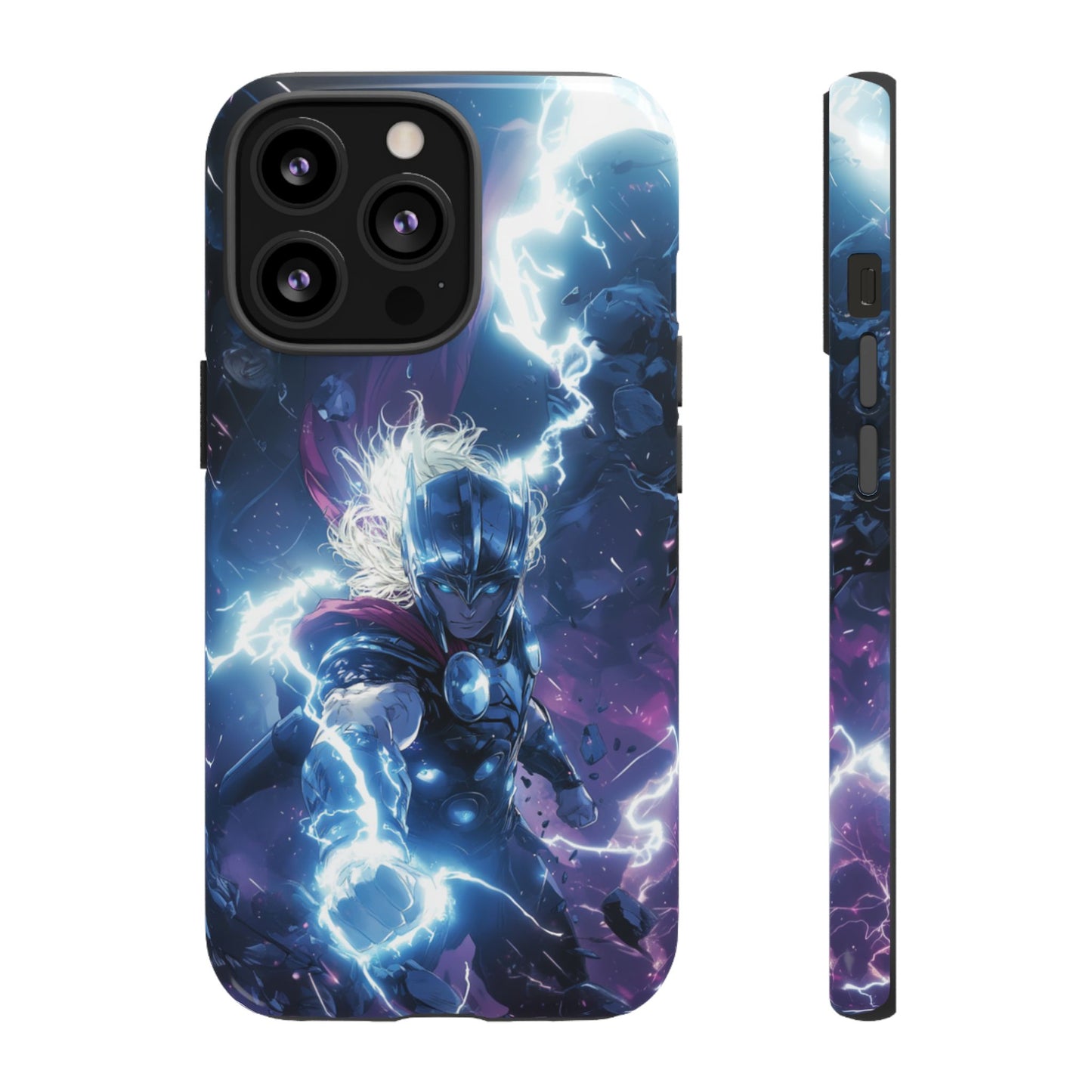 Lightning Fury: Thor Anime Action Phone Case - iPhone, Google Pixel, Samsung