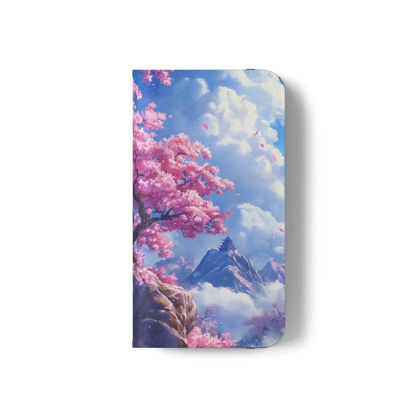 Sakura Sky Temple - Wallet Flip Case
