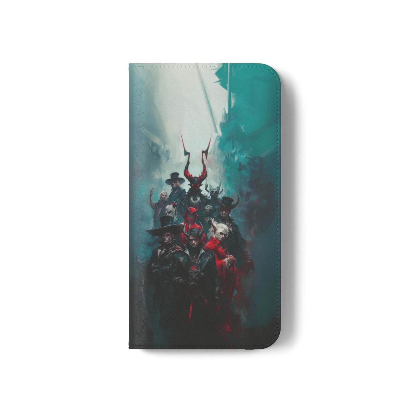 Dark Fantasy Demon Hunters - Wallet Flip Case
