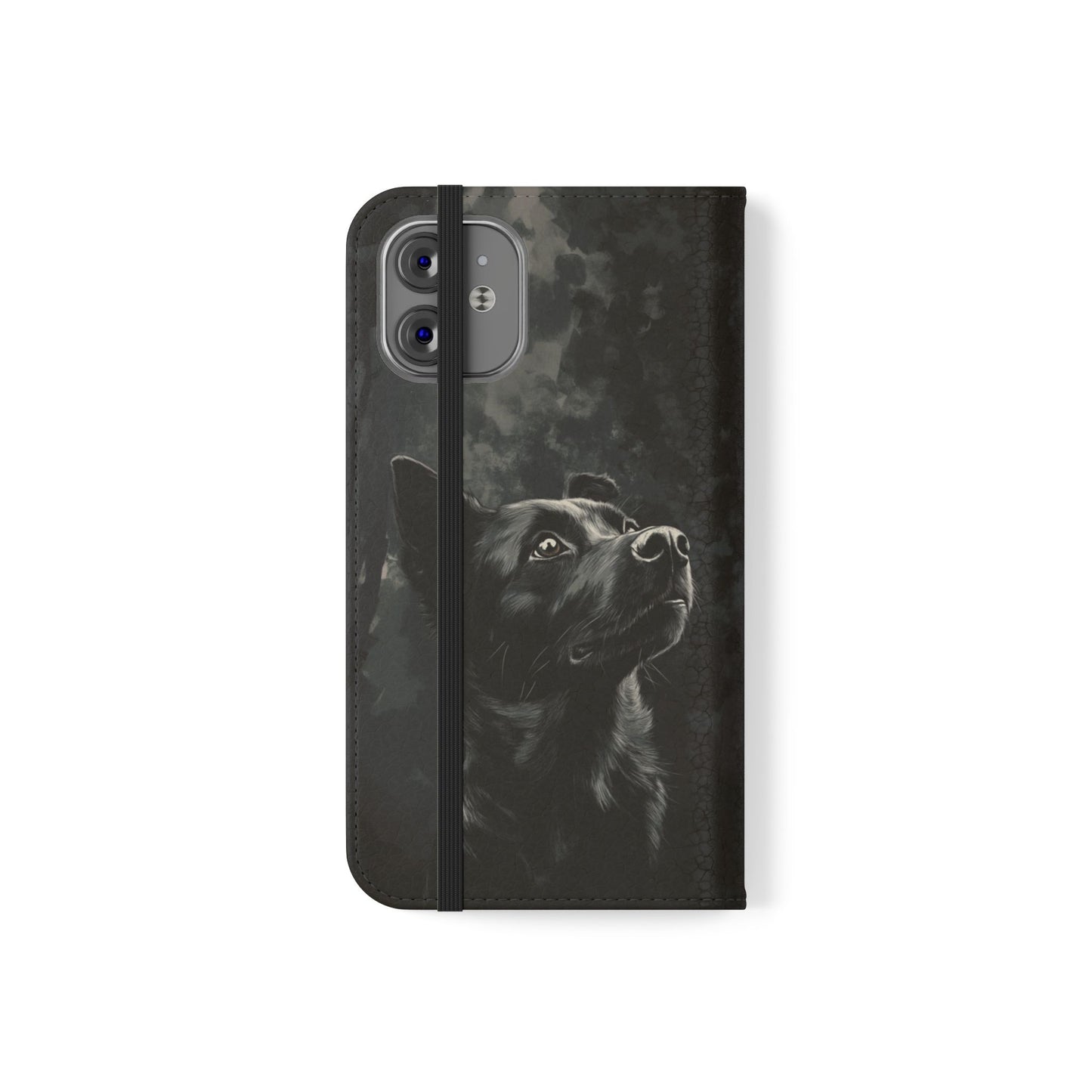 Moonlit German Shepherd - Wallet Flip Case