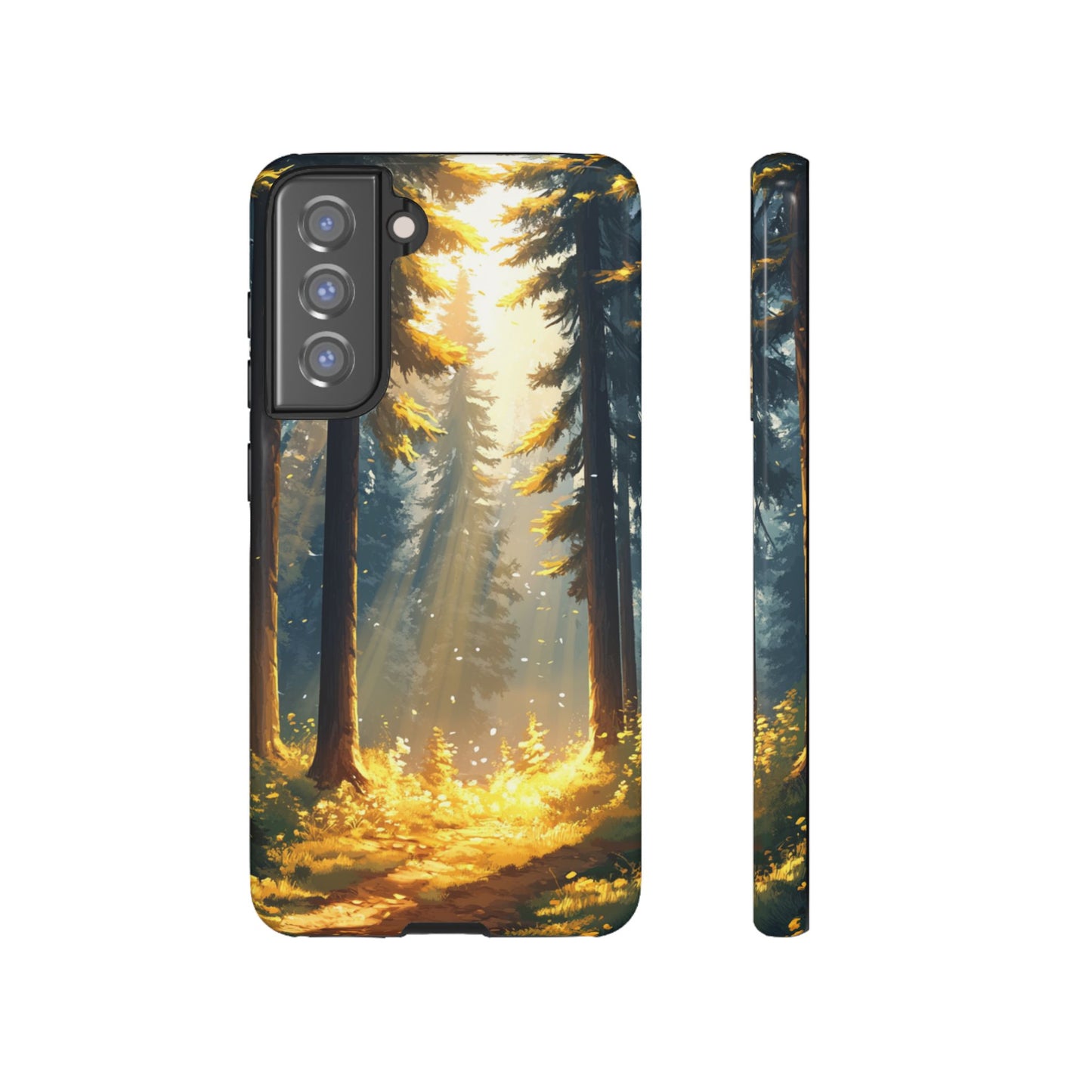 Golden Forest Path – Tough Samsung Galaxy Case