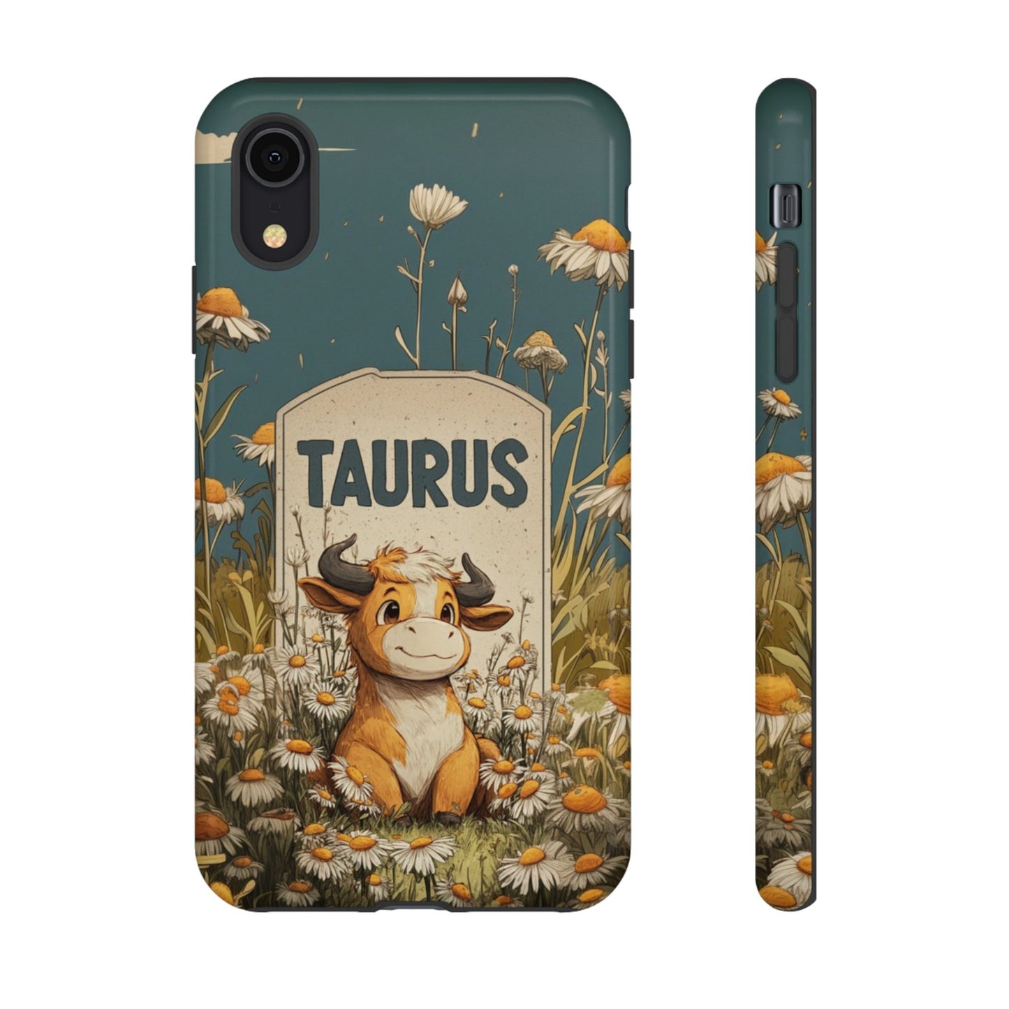 Taurus Cute Calf - Tough iPhone Case