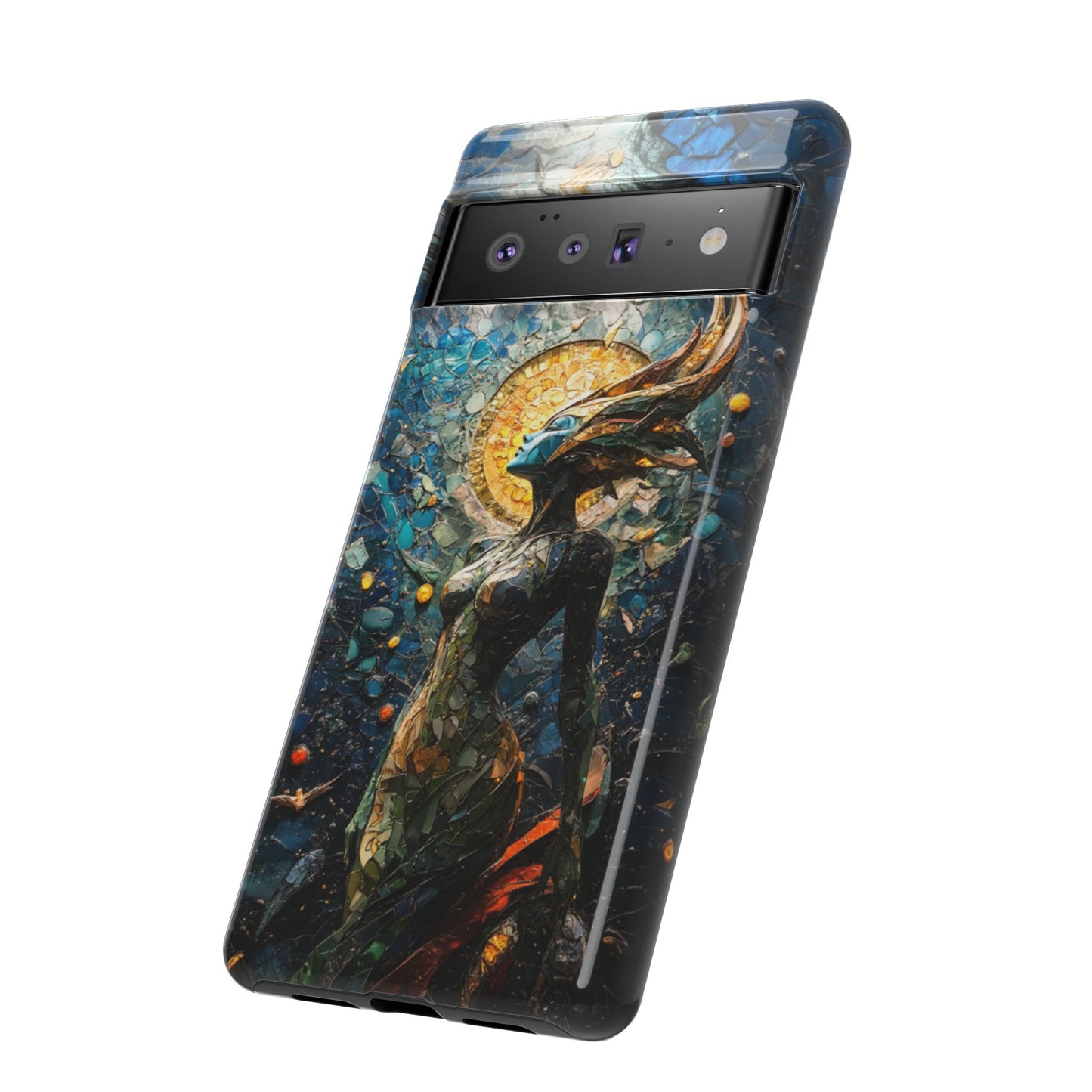 Ethereal Mosaic Goddess Phone Case - iPhone, Google Pixel, Samsung Galaxy