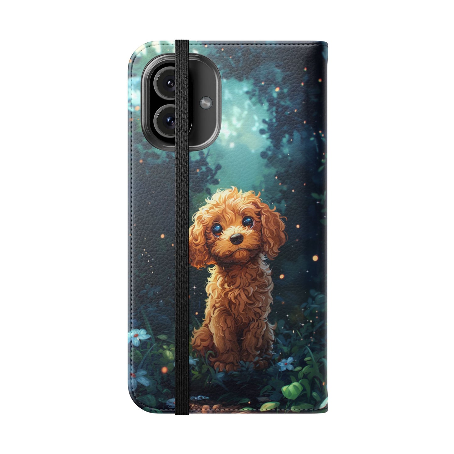 Forest Poodle - Wallet Flip Case