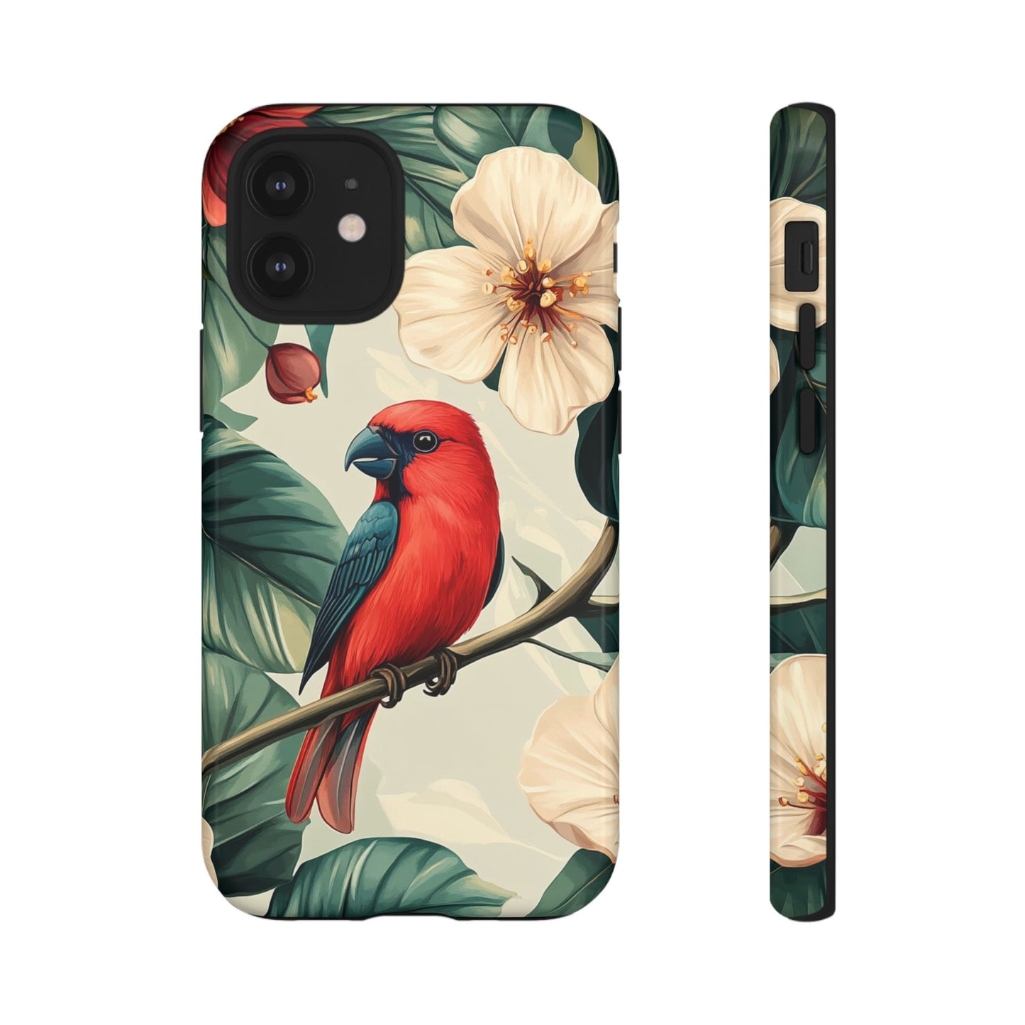 Scarlet Songbird - Tough iPhone Case