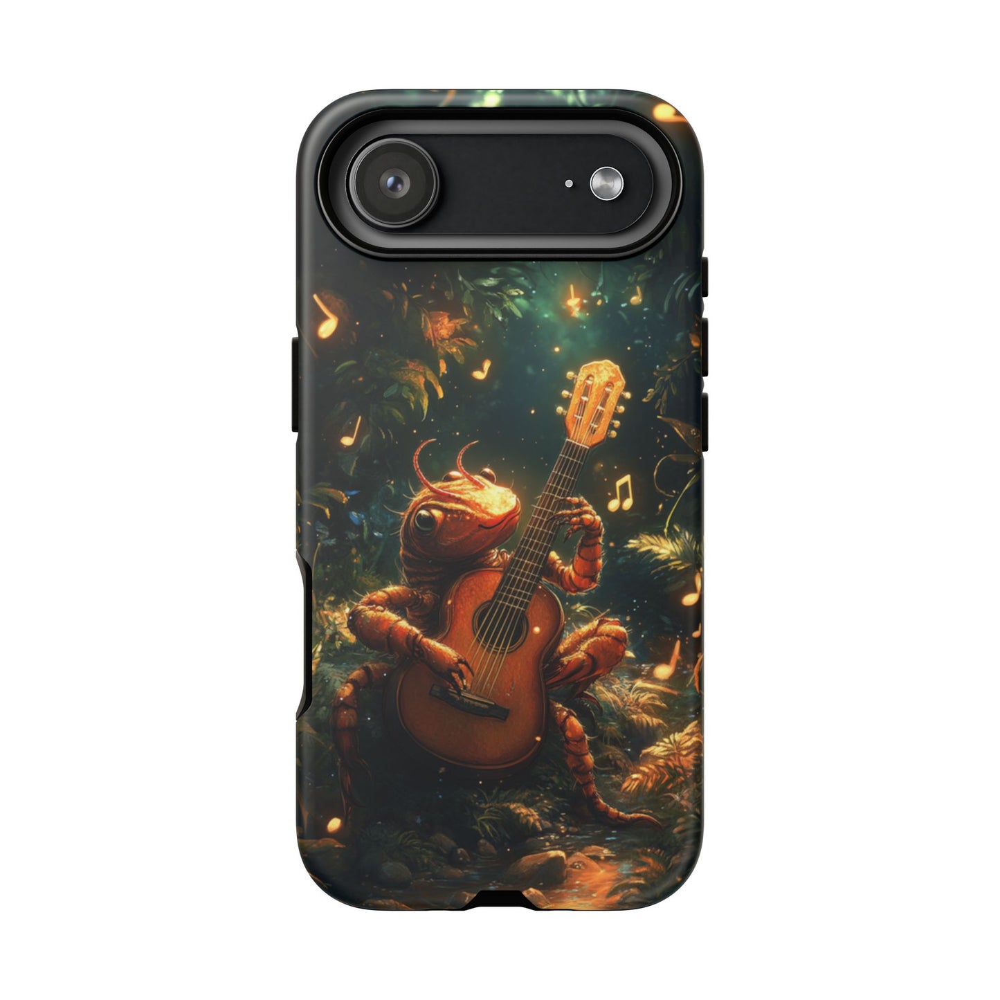 Serenade Forest Guitarist - Tough iPhone Case