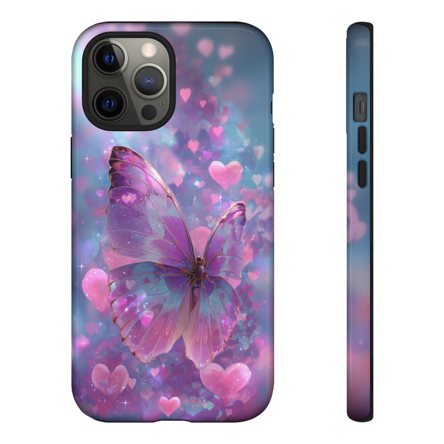 Cupid's Flutter Butterfly - Tough iPhone Case