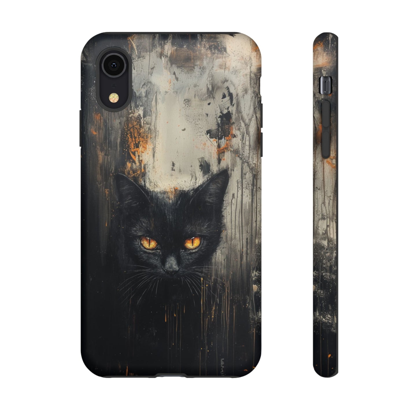 Enigmatic Black Cat Phone Case - iPhone, Google Pixel, Samsung Galaxy