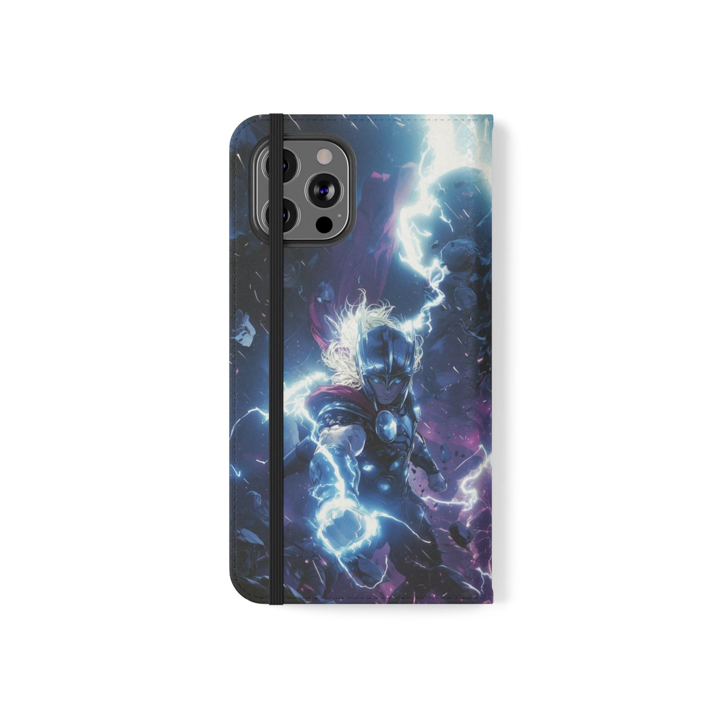 Thor Lightning Strike - Wallet Flip Case