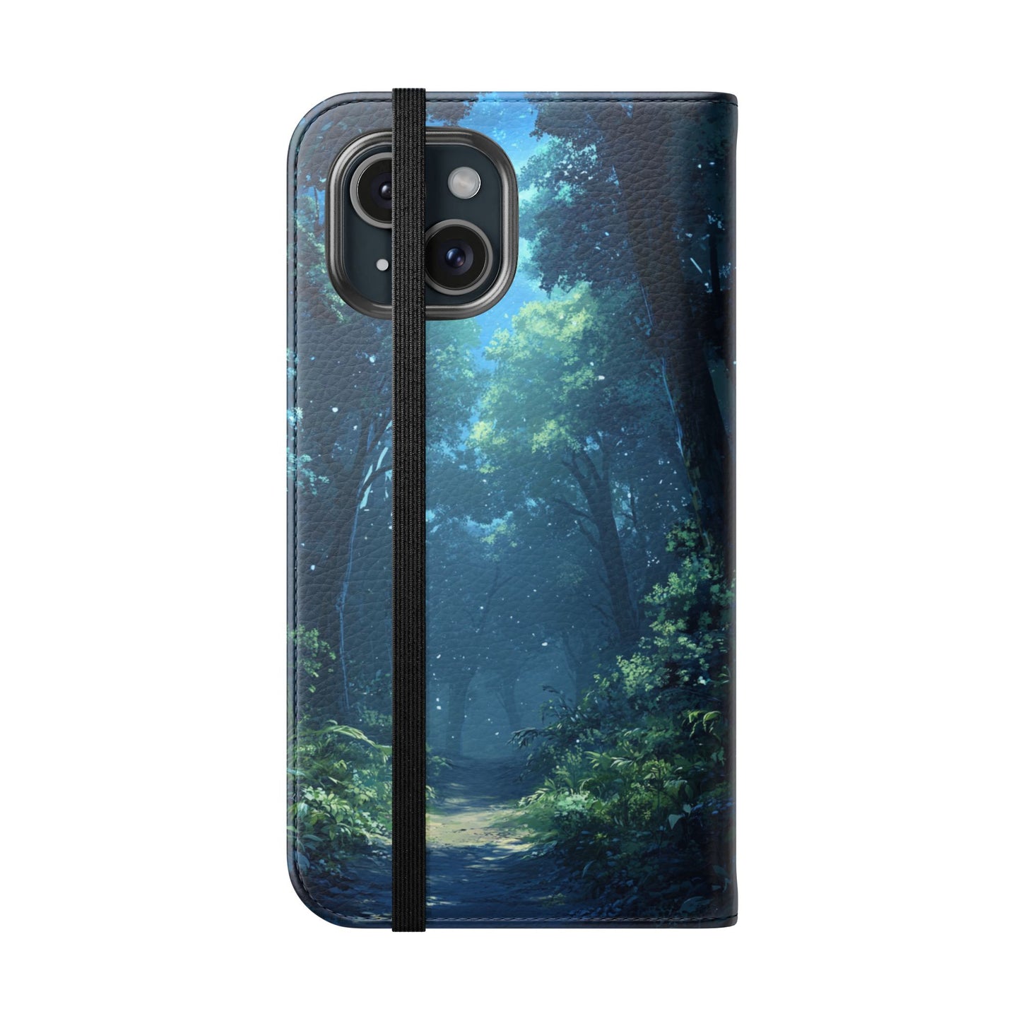 Mystical Forest Path - Wallet Flip Case