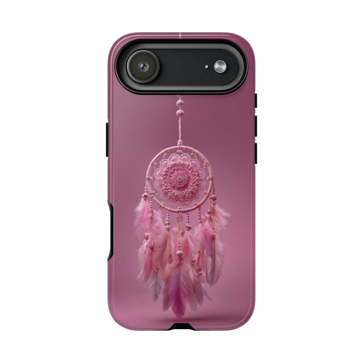 Pink Lace Dreamcatcher - Tough iPhone Case