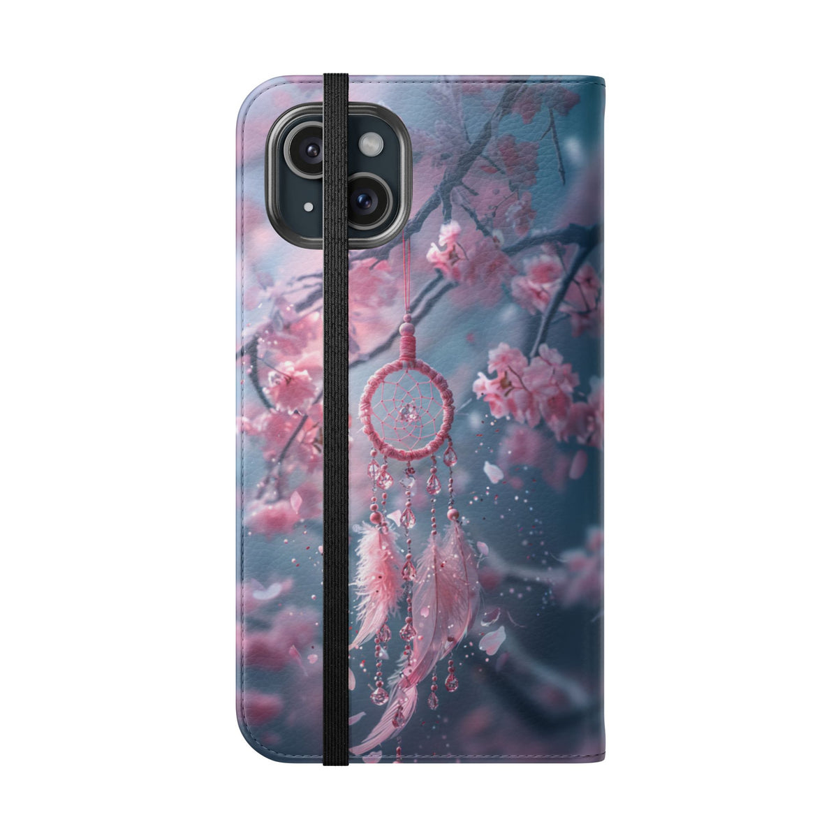 Cherry Blossom Dreamcatcher - Wallet Flip Case