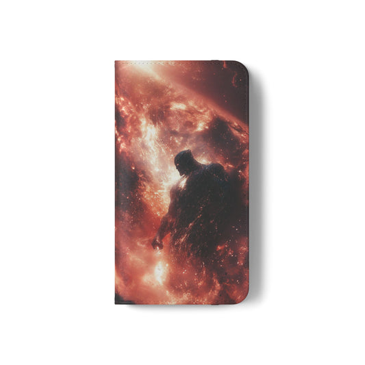 Cosmic Inferno Titan - Wallet Flip Case