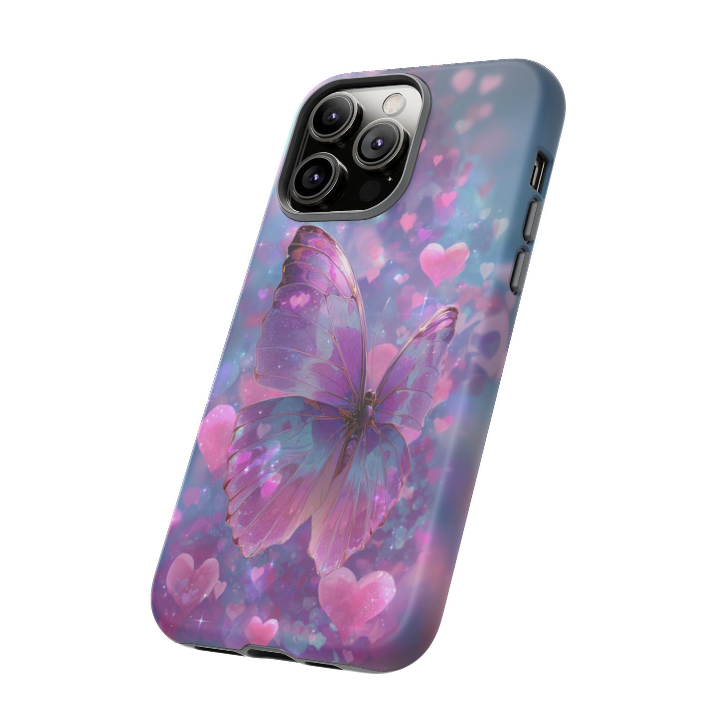 Cupid's Flutter Butterfly - Tough iPhone Case