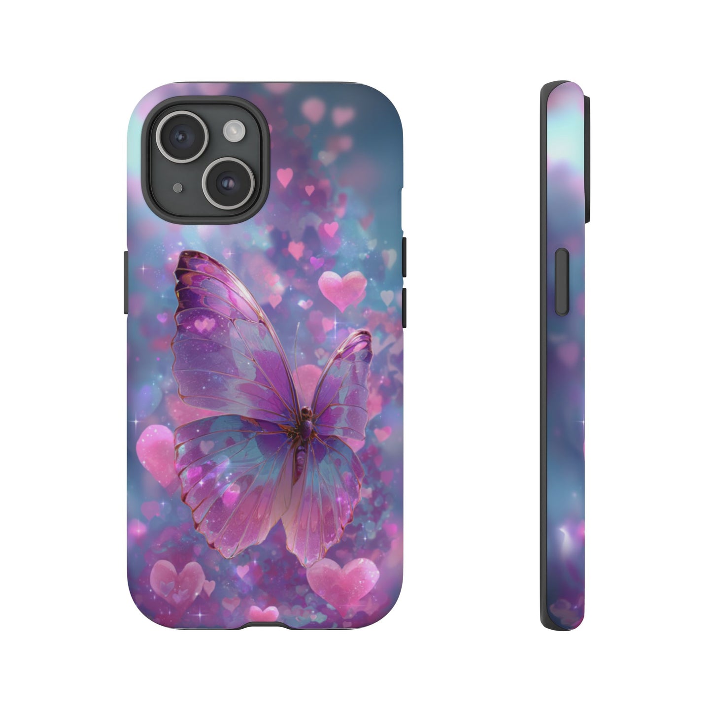 Cupid's Flutter Butterfly - Tough iPhone Case