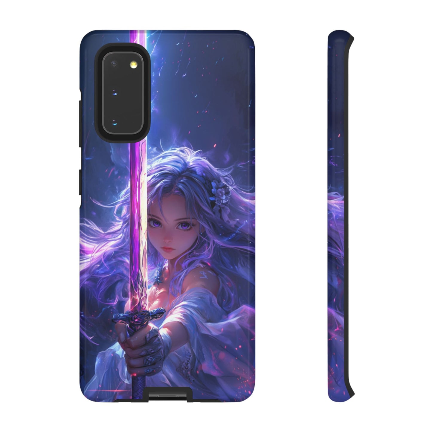 Violet Blade Warrior – Tough Samsung Galaxy Case