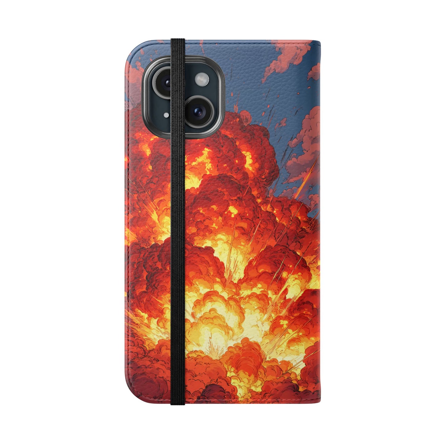 Comic Explosion - Wallet Flip Case