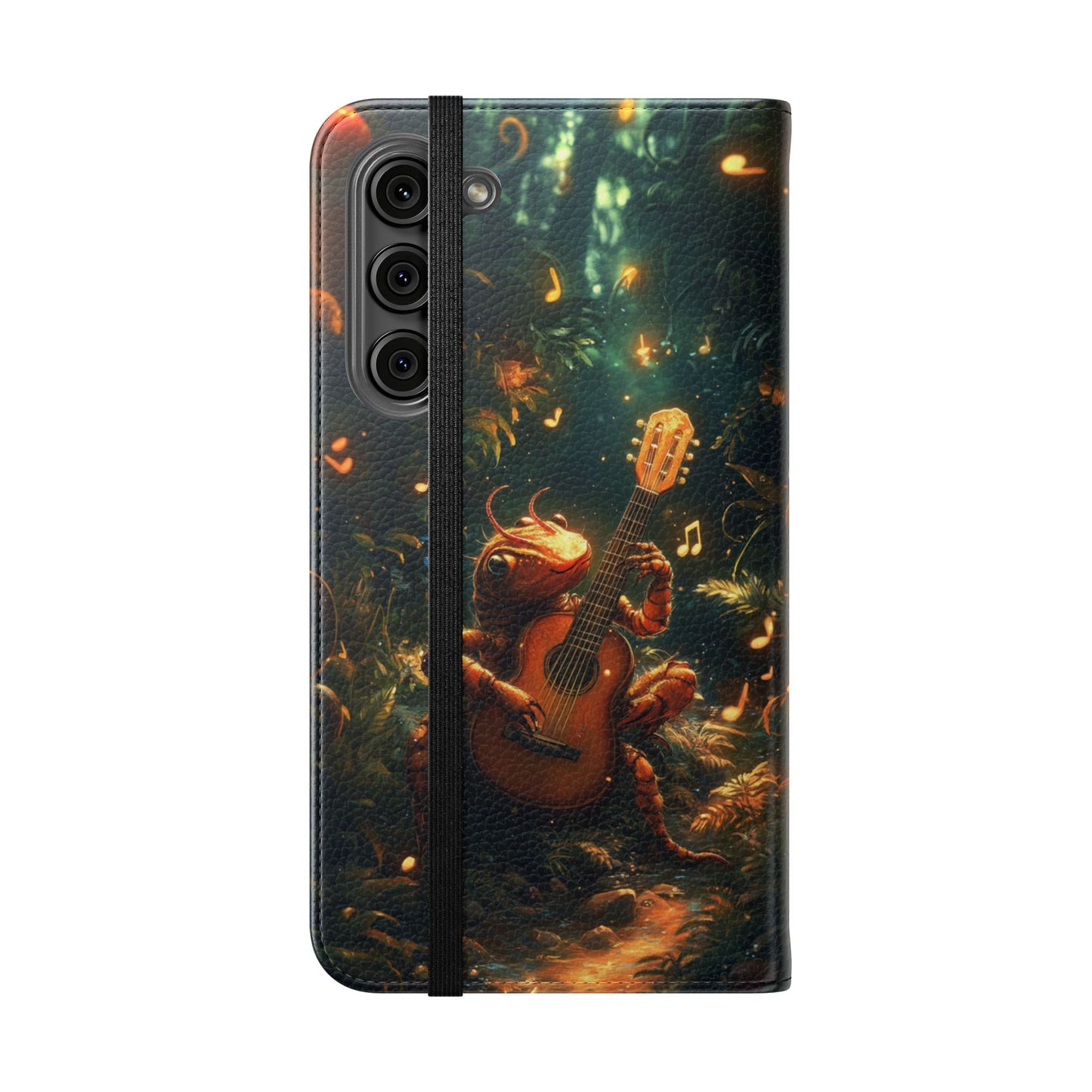 Serenade Forest Guitarist - Wallet Flip Case