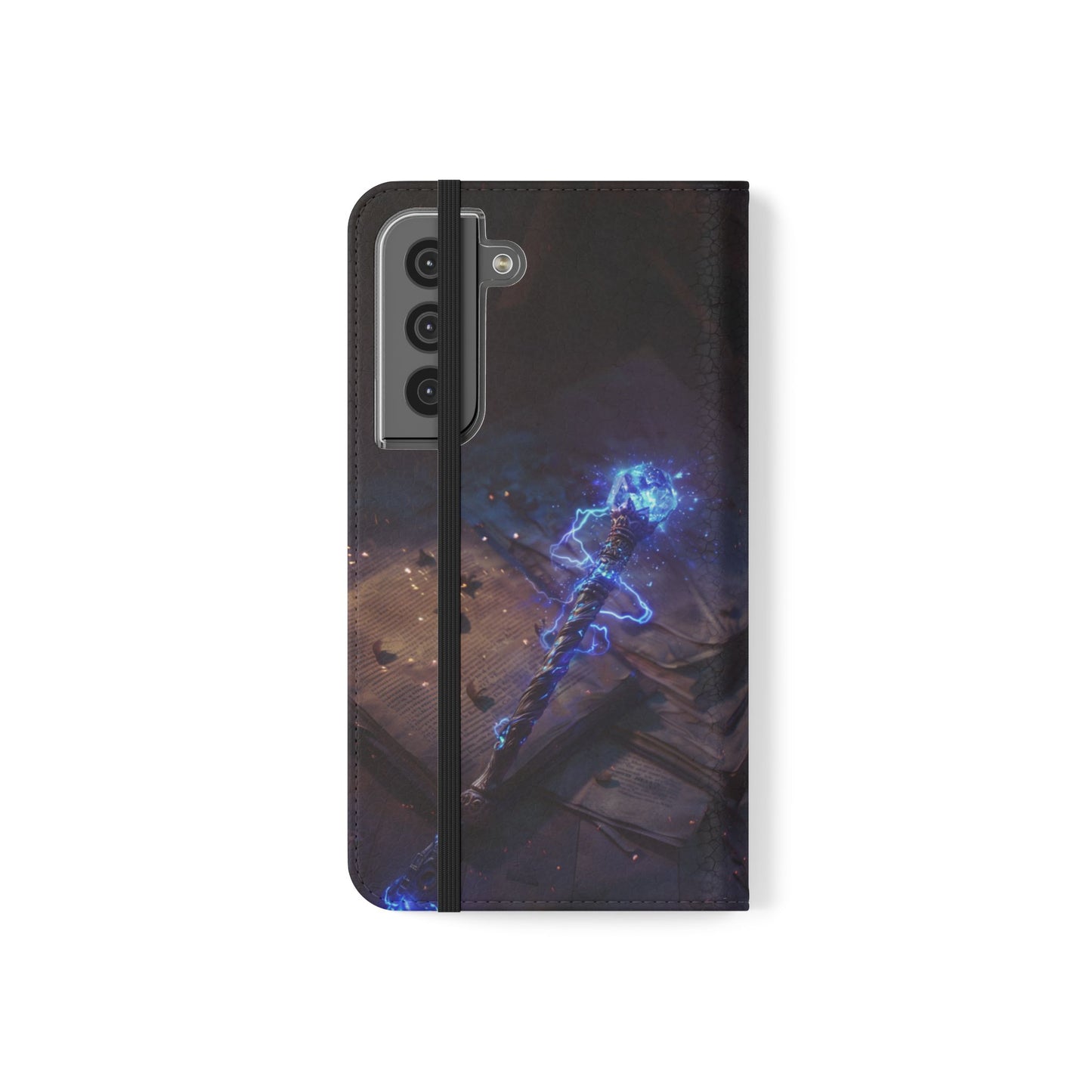 Lightning Staff - Wallet Flip Case