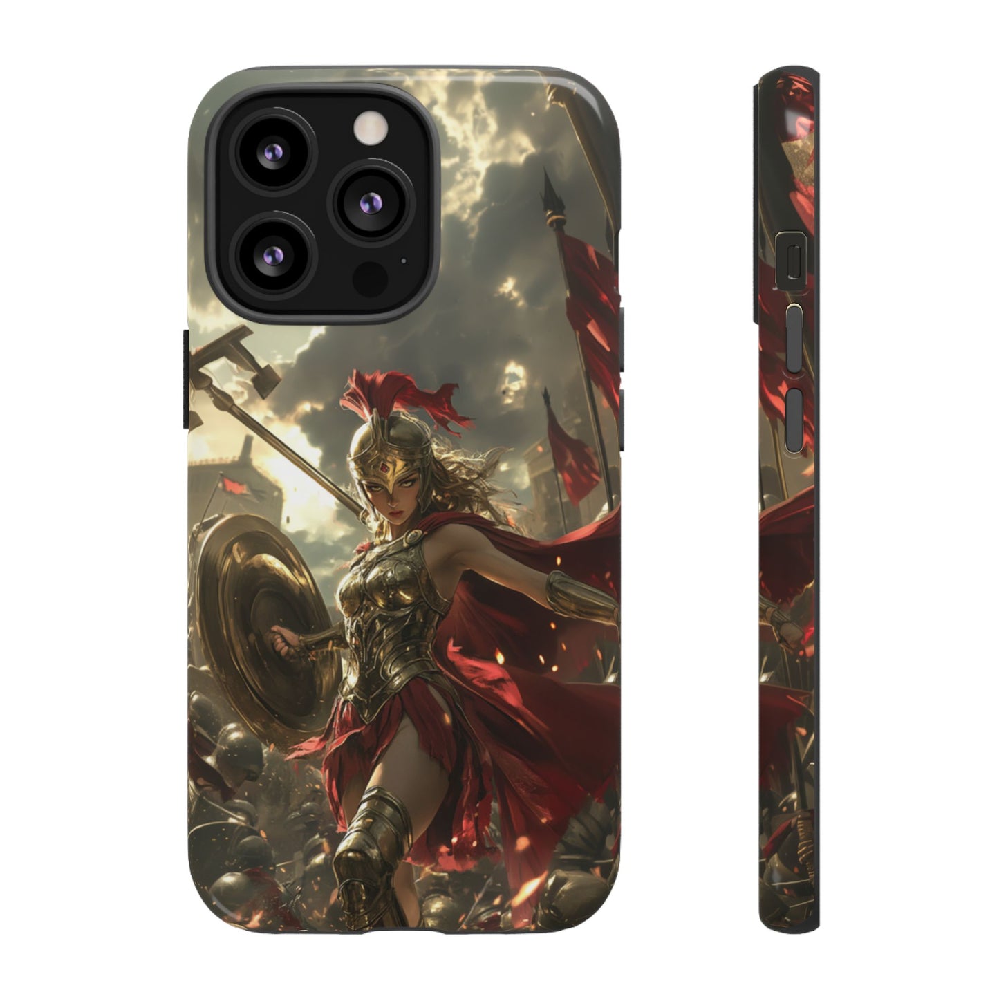 Athena Crimson Vanguard – Tough iPhone Case
