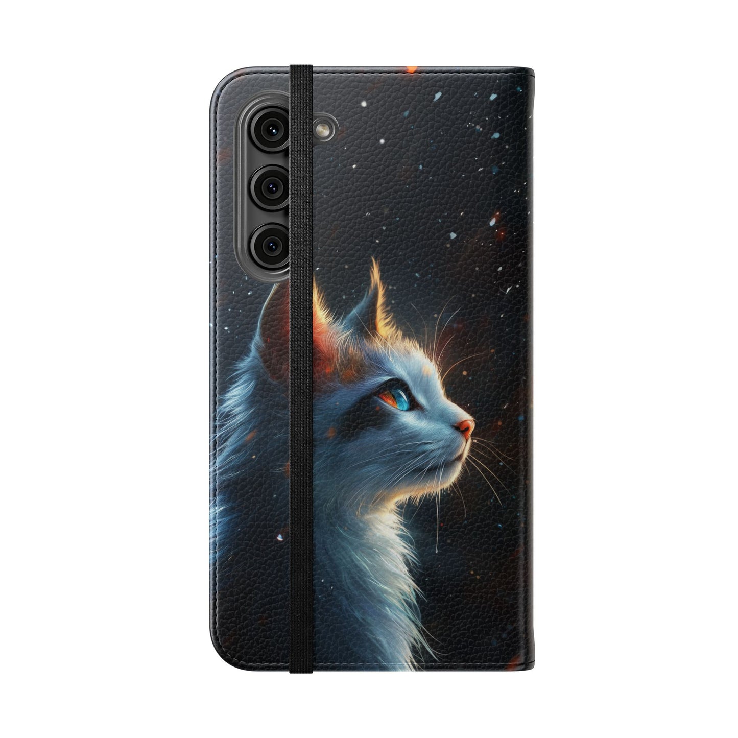 Starlight Cat - Wallet Flip Case