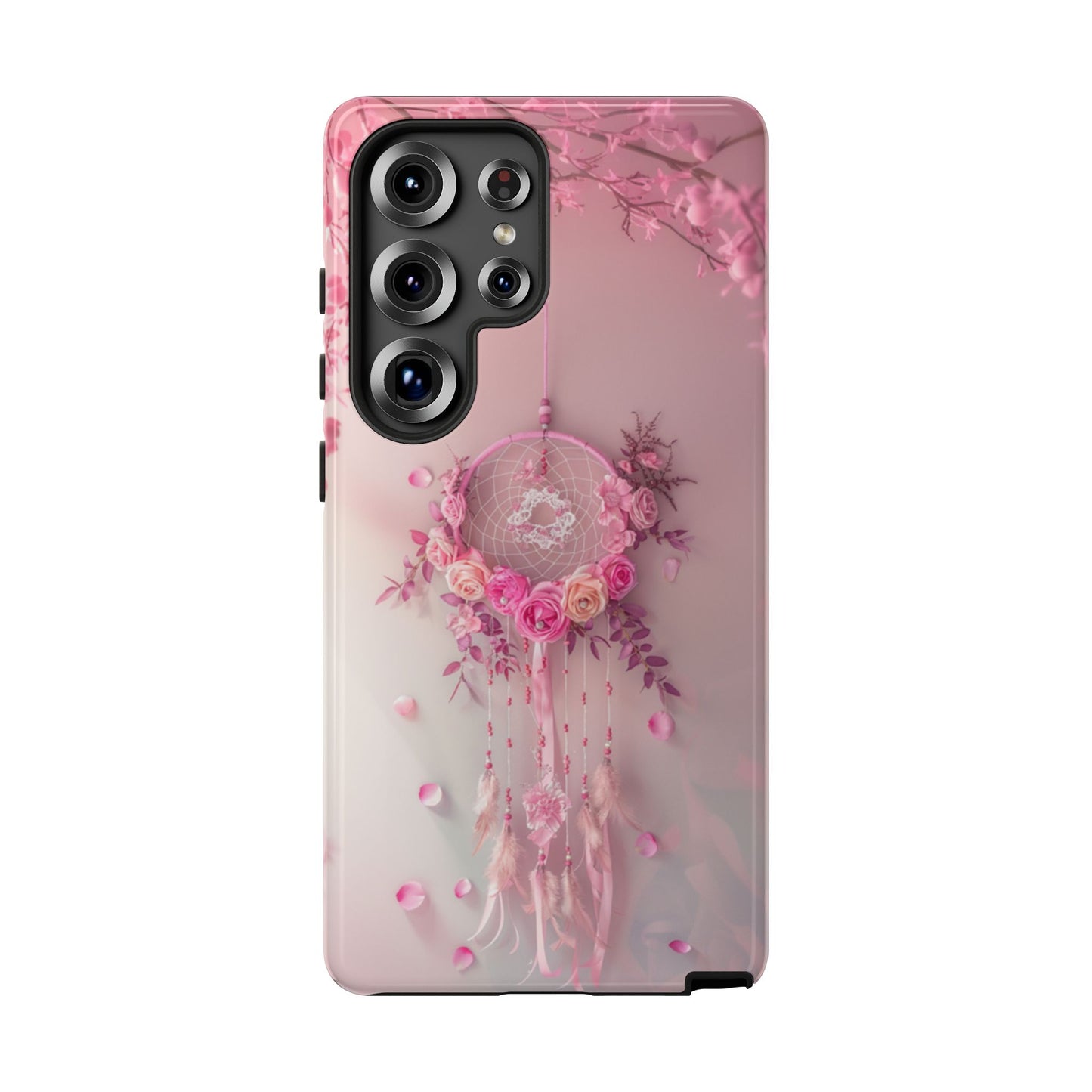 Pink Rose Dreamcatcher - Tough Samsung Galaxy Case