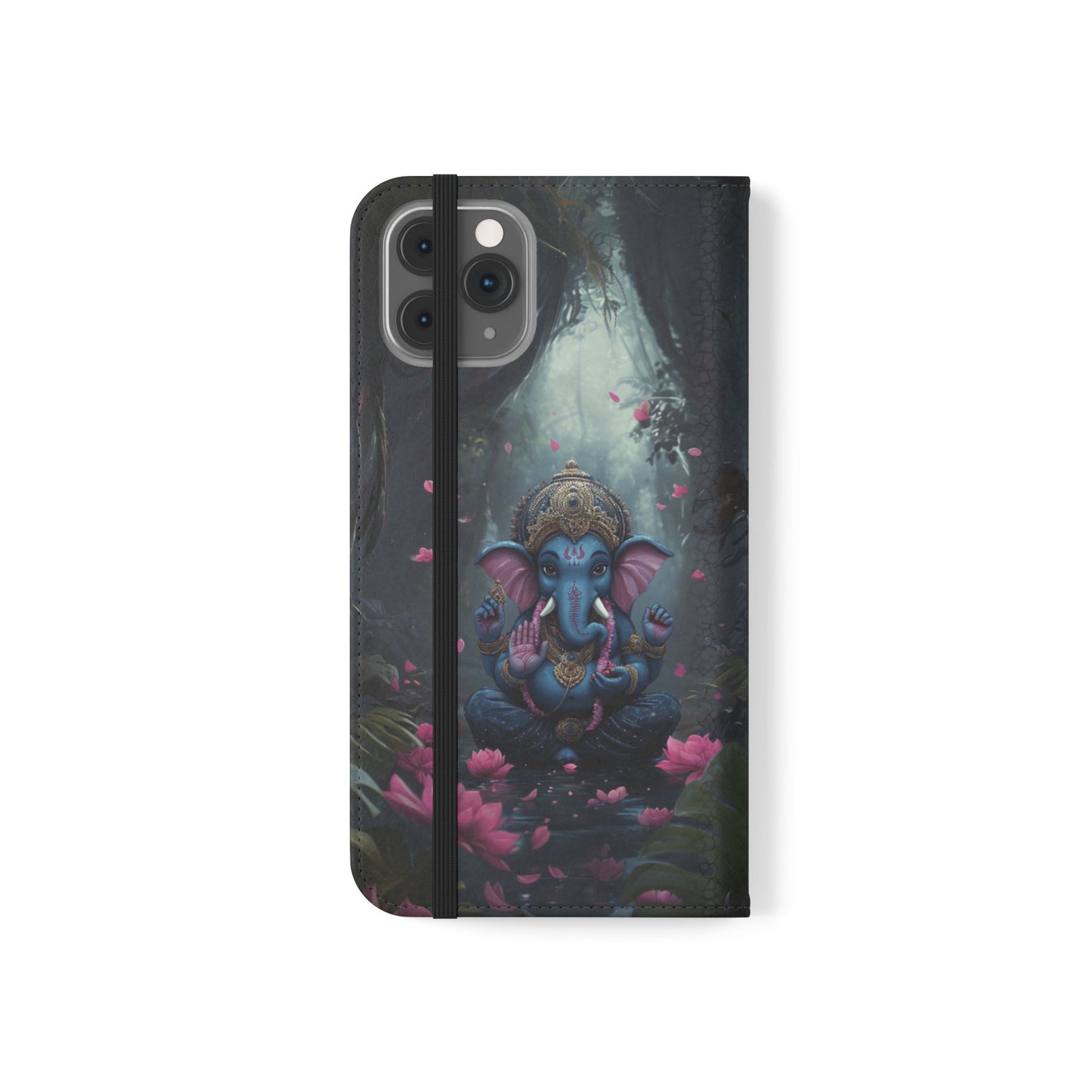 Ganesha Lotus - Wallet Flip Case
